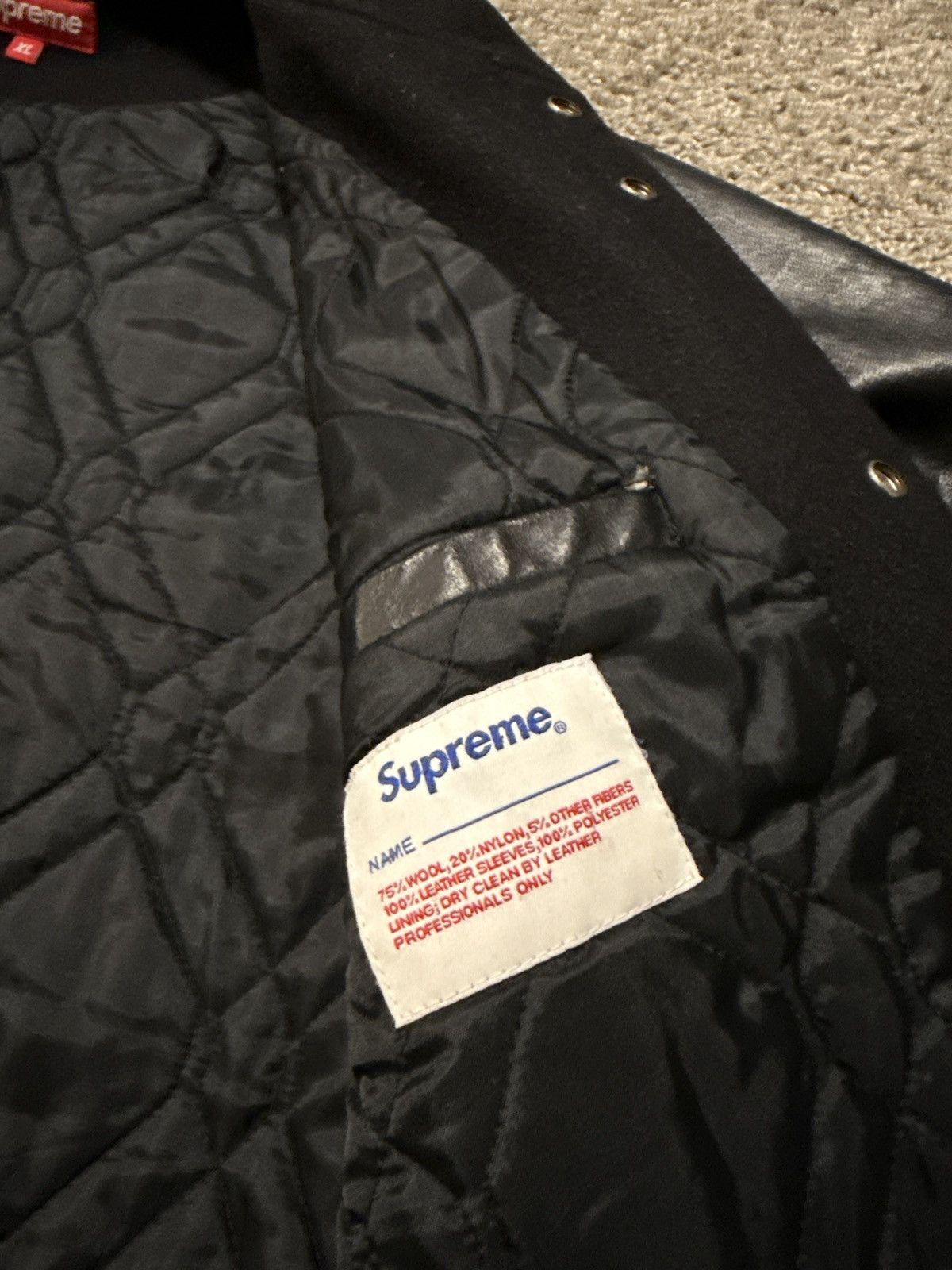 美品Supreme In God We Trust Varsity Jacket Supreme “In god we trust” varsity jacket