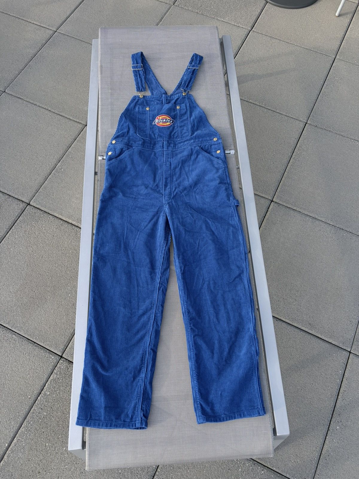 Dickies × Supreme Supreme x Dickies Corduroy Overalls 'Royal' (FW22) Size US L / EU 52-54 / 3 - 1 Thumbnail