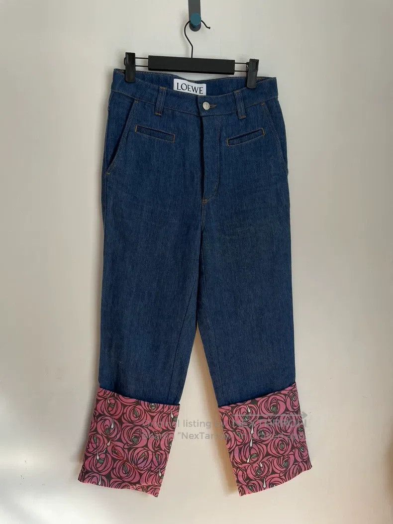 Loewe Loewe Rolled Hem Denim Jeans Size 42" / US 20 - 2 Thumbnail