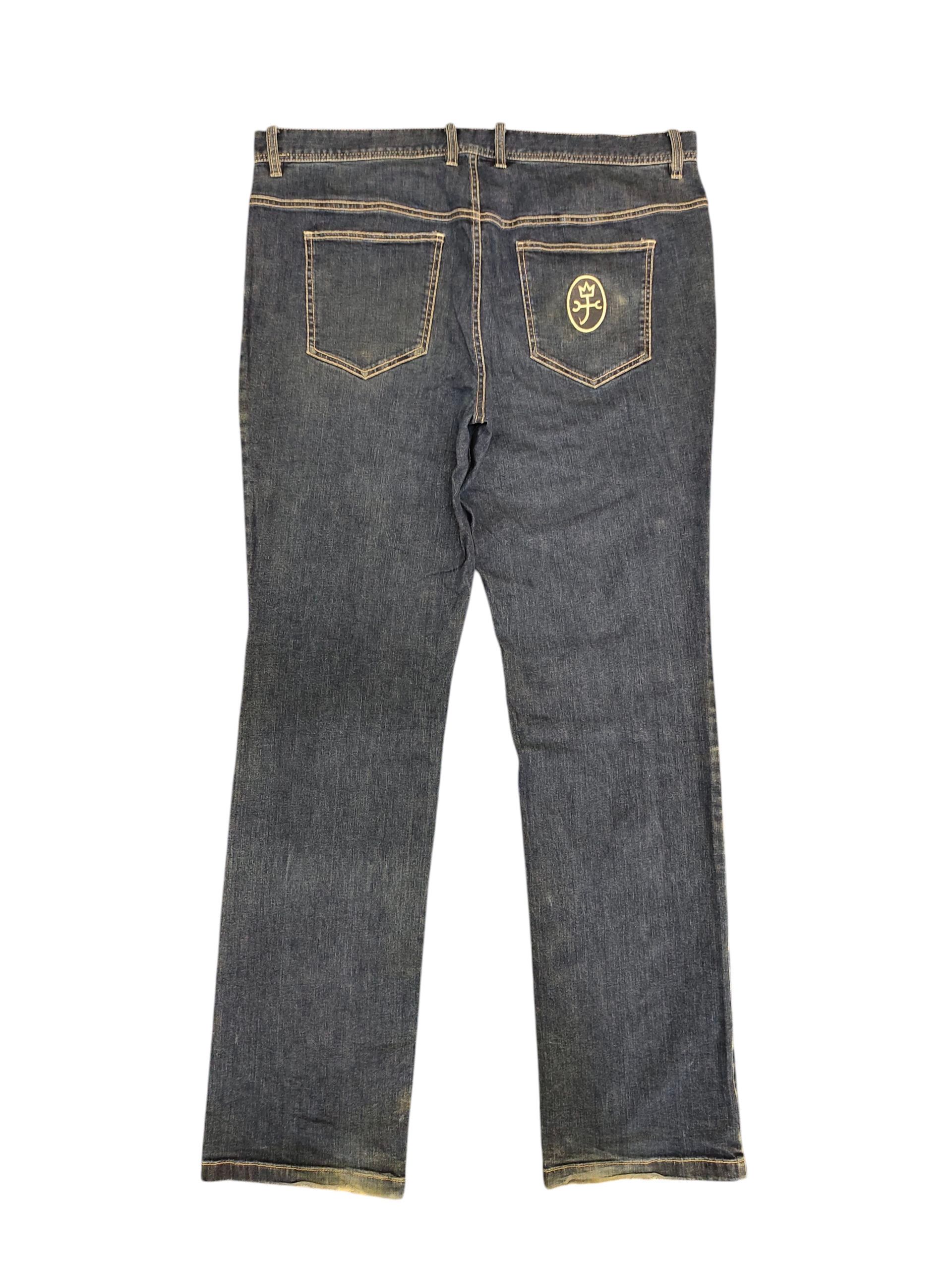 Jean Charles De Castelbajac Vintage Castelbajac Jeans - Tom & Jerry Embroidered Denim Size US 38 / EU 54 - 8 Thumbnail