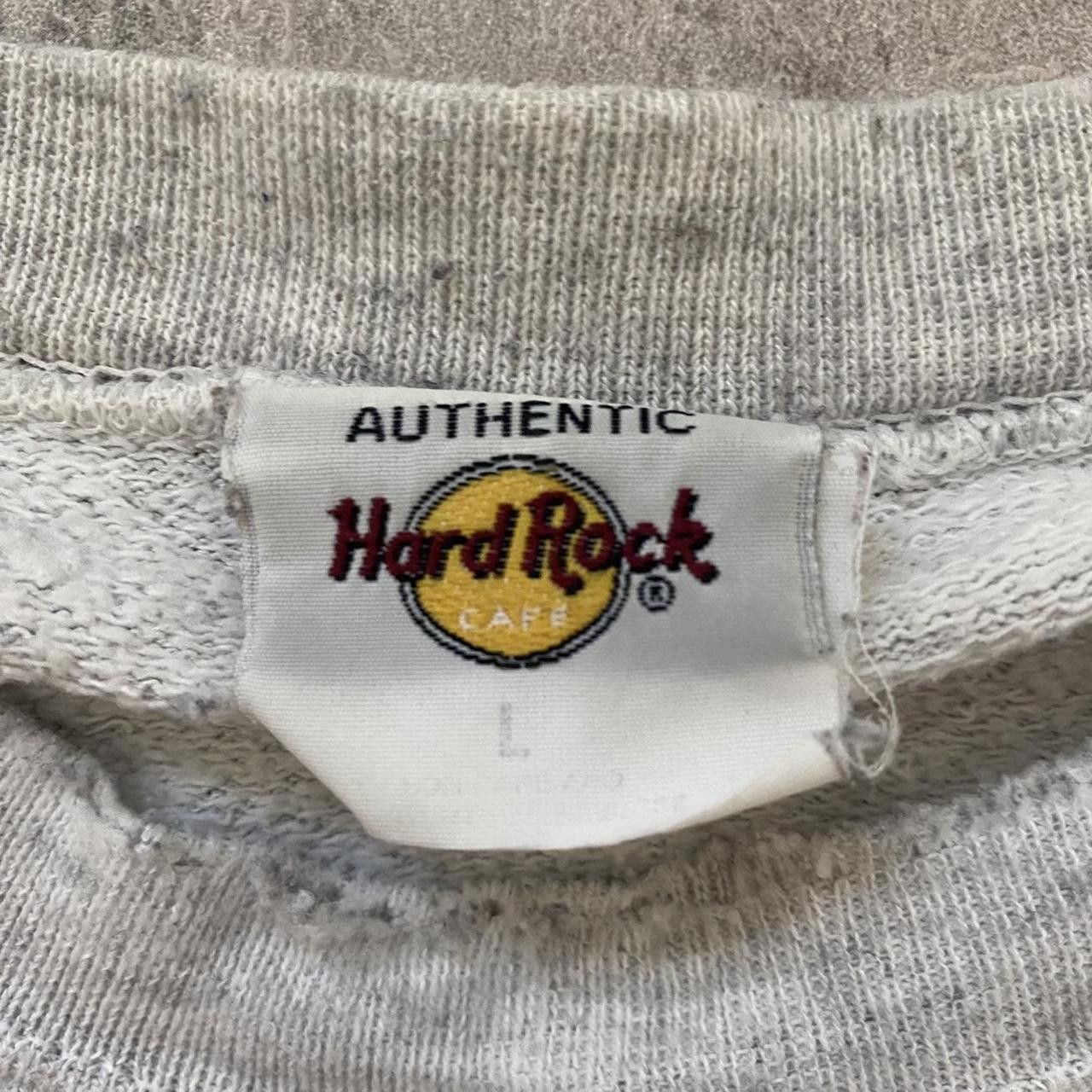 Hard Rock Cafe 90s Vintage Grey Hard Rock Cafe New York Size US L / EU 52-54 / 3 - 4 Thumbnail