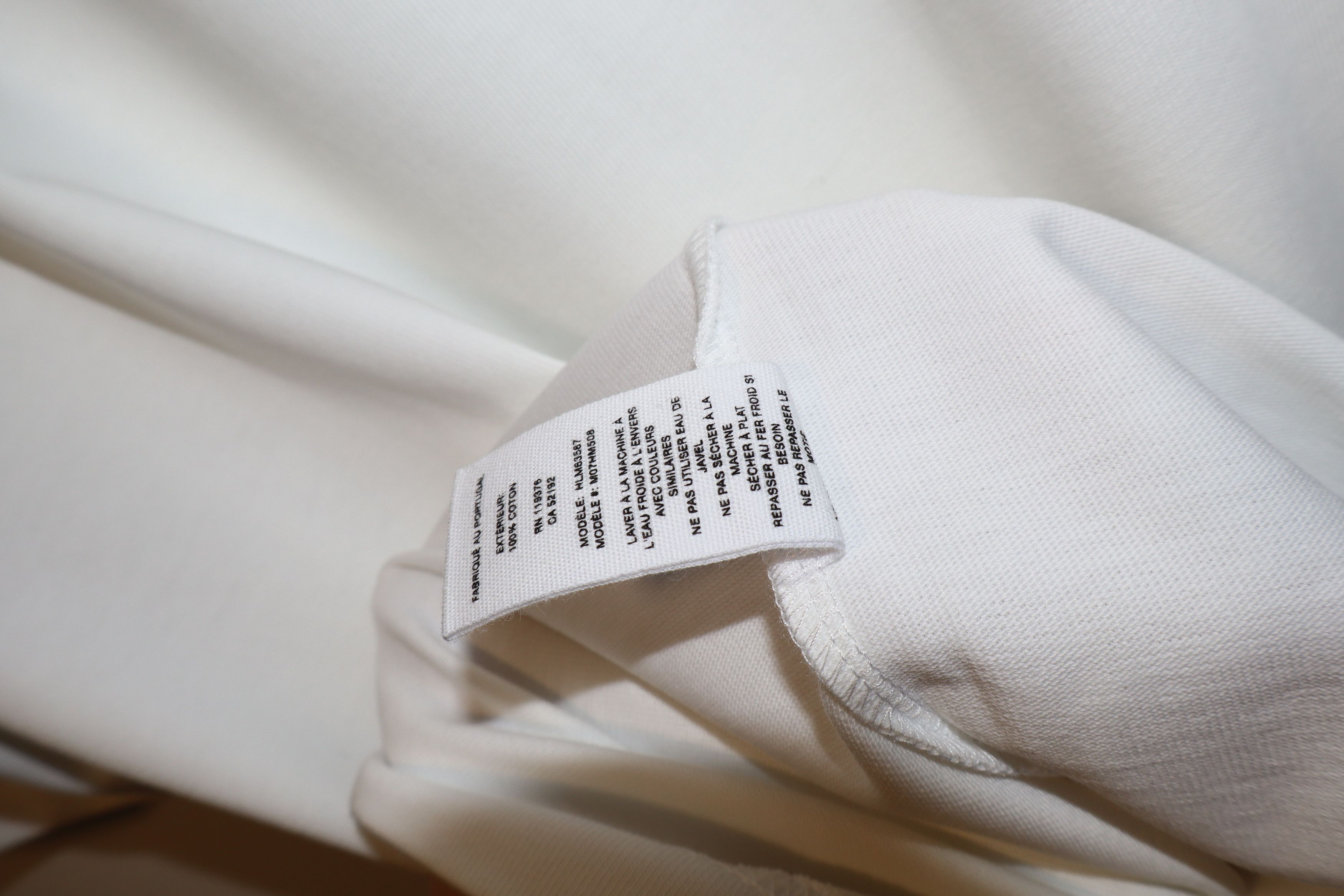 Helmut Lang Crumple logo t-shirt Size US M / EU 48-50 / 2 - 9 Thumbnail