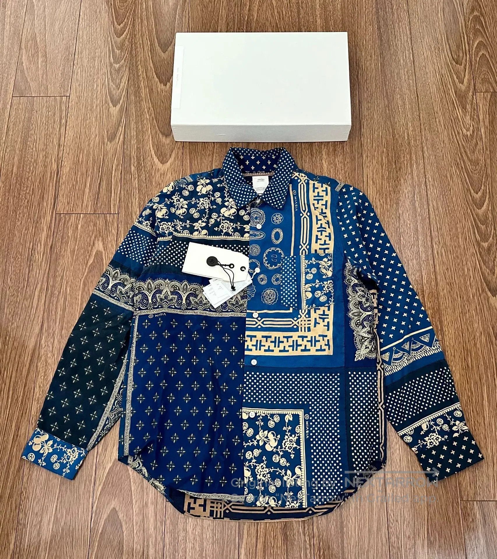 Visvim visvim jumbo shirt silk bandana oversized design. Size US M / EU 48-50 / 2 - 1 Thumbnail