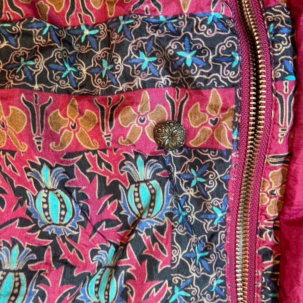 Other Westbound Red and Multicolor Patterned vtg Jacket size L Size L / US 10 / IT 46 - 6 Thumbnail