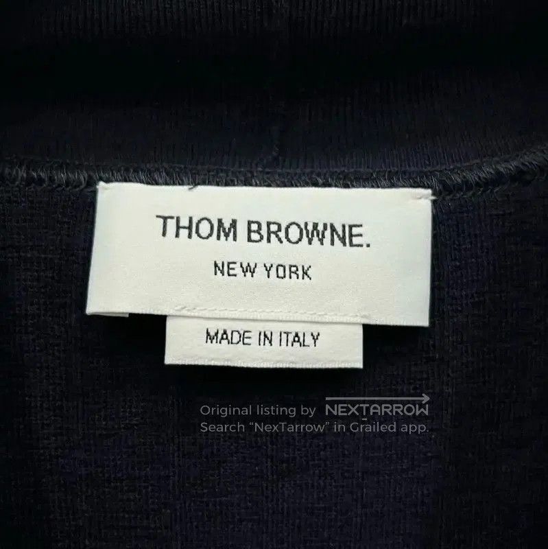 Thom Browne Thom Browne Women's Wool Pullover in Navy . Size XXS / US 00 / IT 34 - 6 Thumbnail
