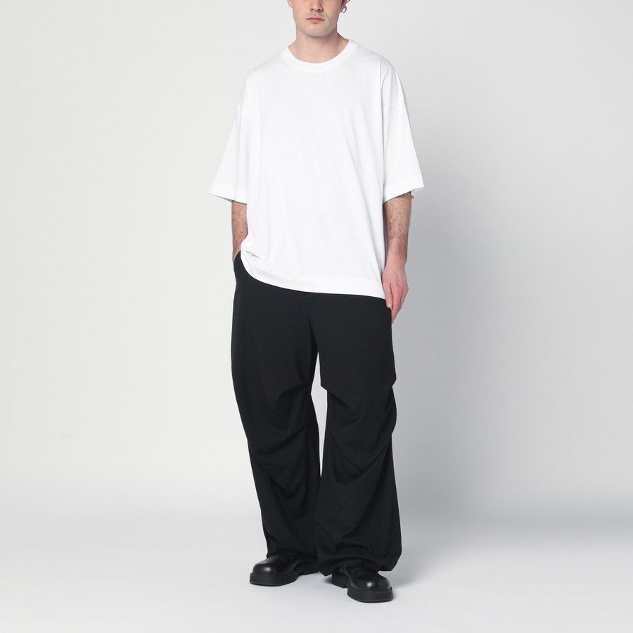o1d2blof0225 Oversized Cotton T-Shirt in White