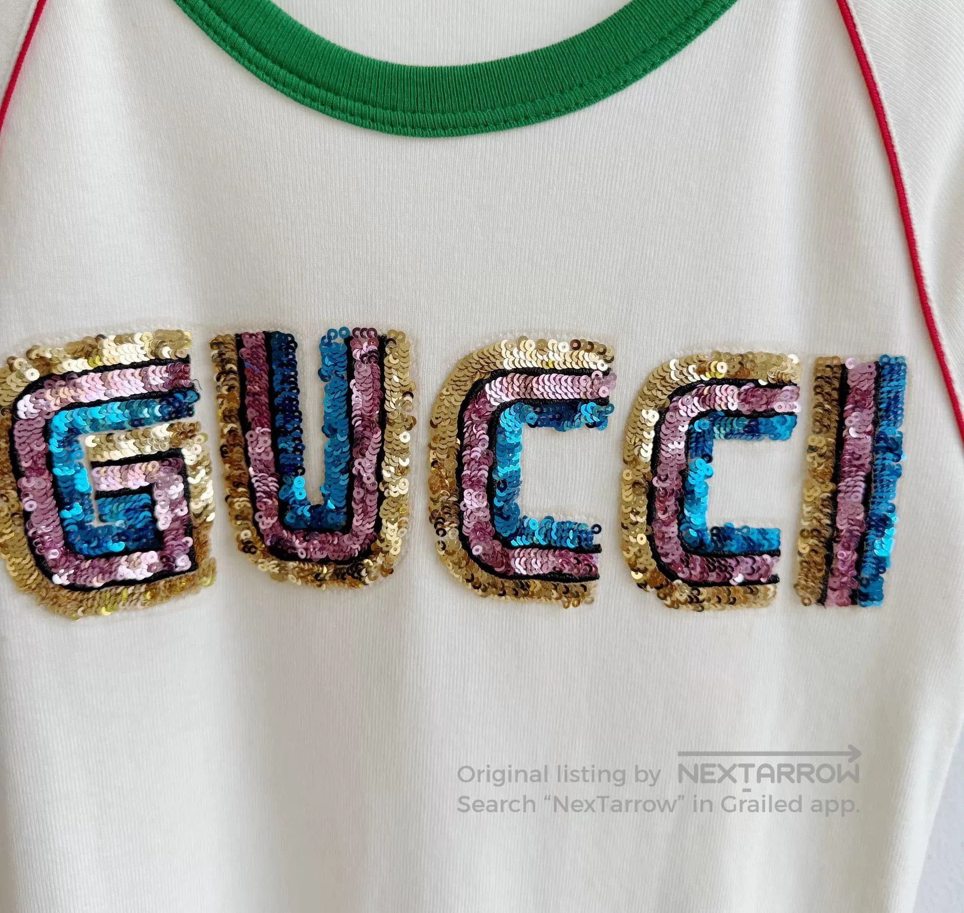 Gucci Gucci Sequin Short-Sleeve T-Shirt XS. Size XS / US 0-2 / IT 36-38 - 5 Thumbnail