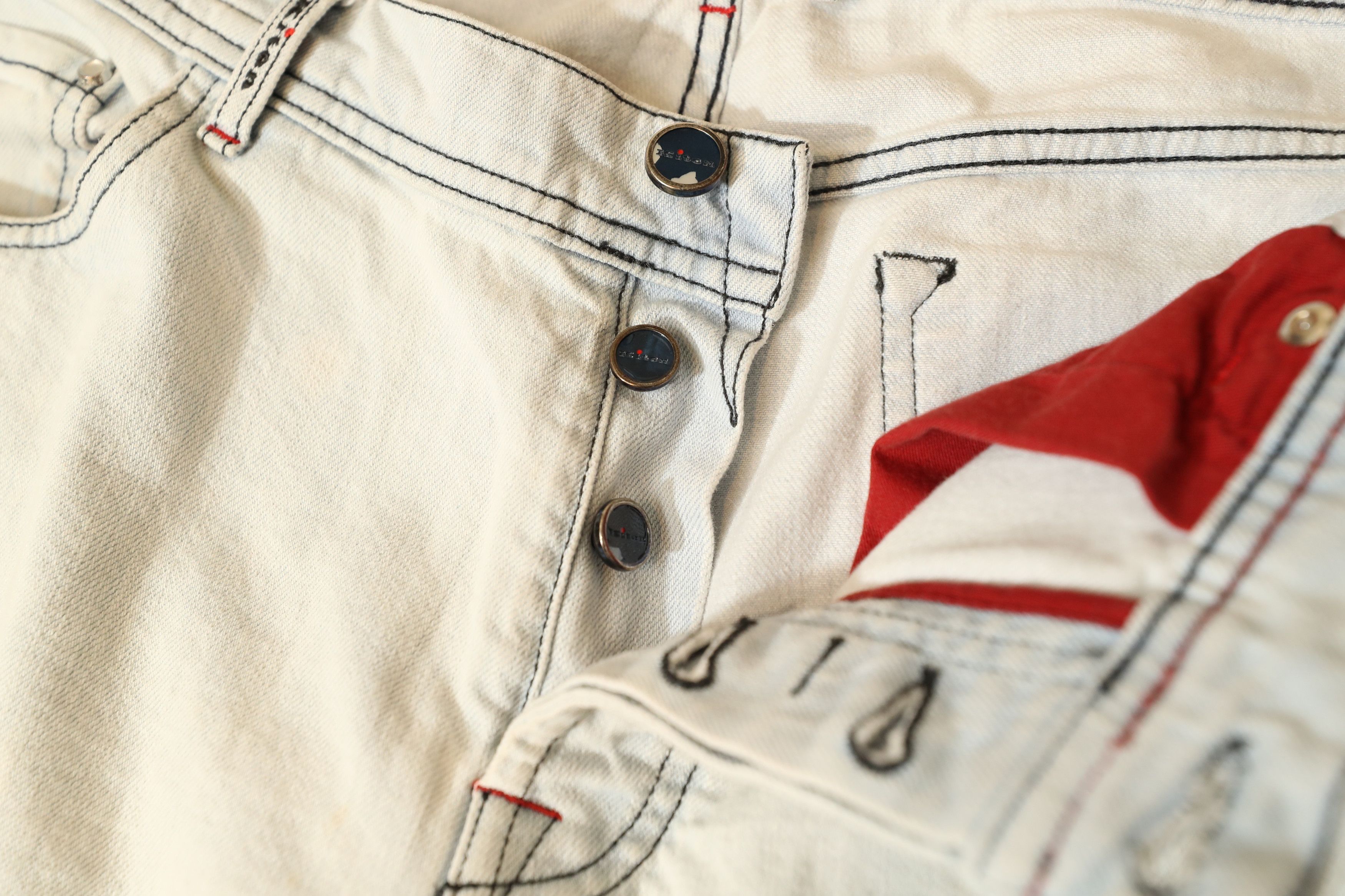 Kiton Kiton Mens 5 Pocket Slim Jeans (38) Size US 38 / EU 54 - 8 Thumbnail
