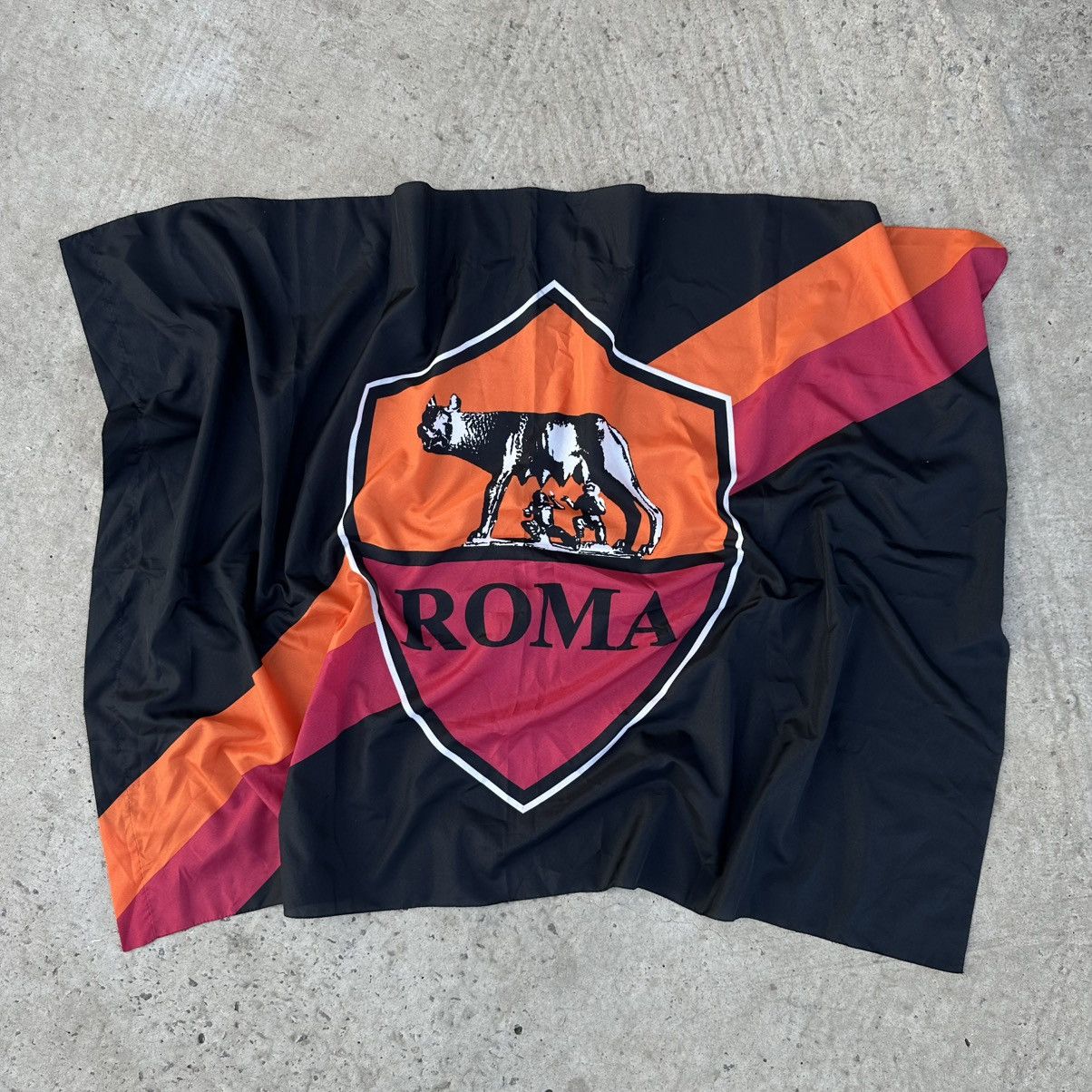 Sports Specialties Vintage Soccer Flag Roma Sport-wear Hype Y2K 00s USA Size ONE SIZE - 2 Thumbnail