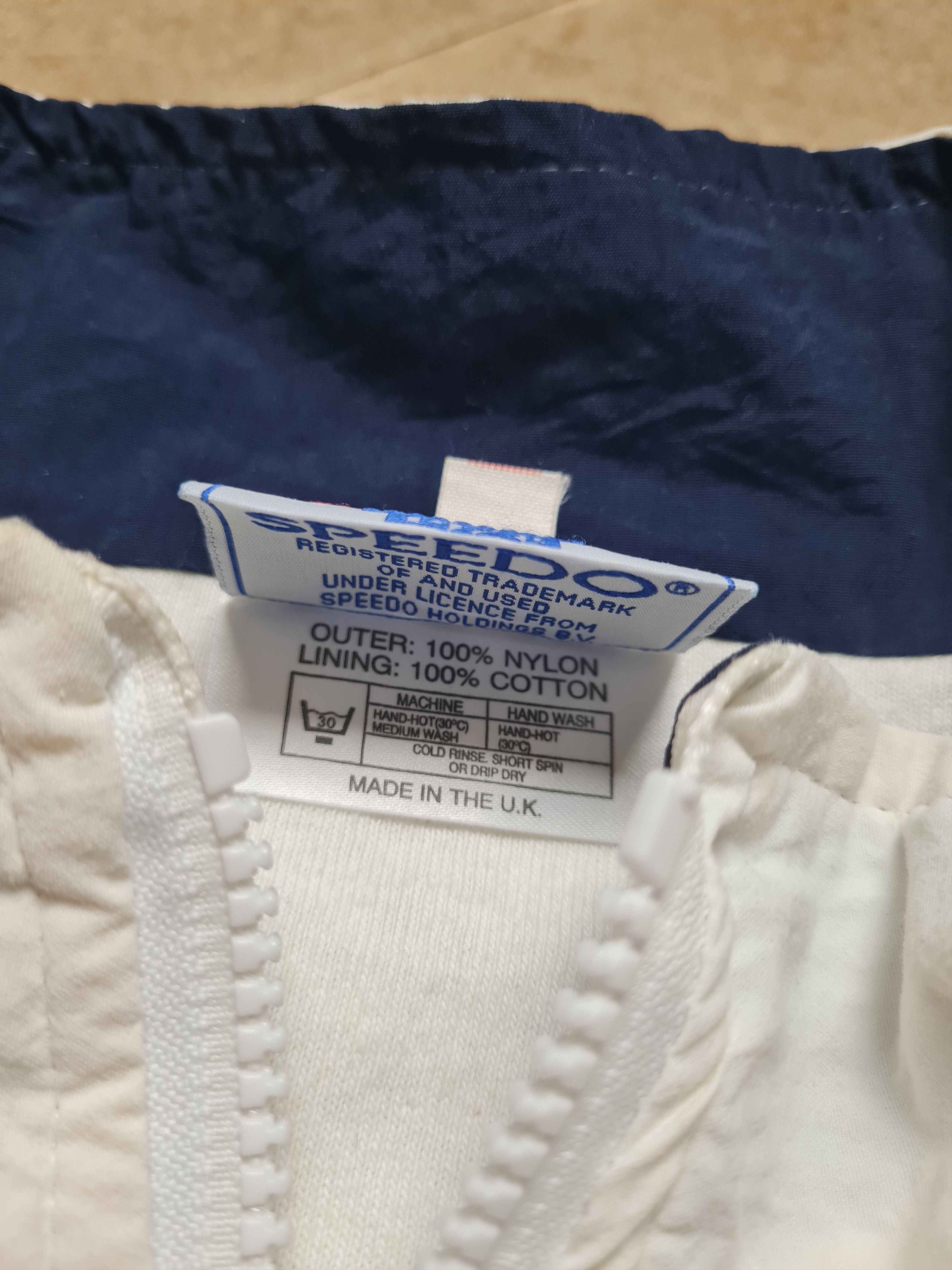 Speedo Vintage Jacket Speedo Union Jack Triathelite 80s Windbreaker Size US S / EU 44-46 / 1 - 17 Thumbnail