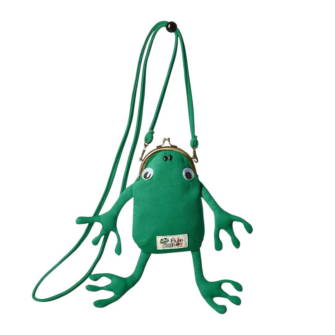 Japanese Brand Unisex⭐️Fluke Frog Fanny mini small crossbody bag Size ONE SIZE - 1 Thumbnail