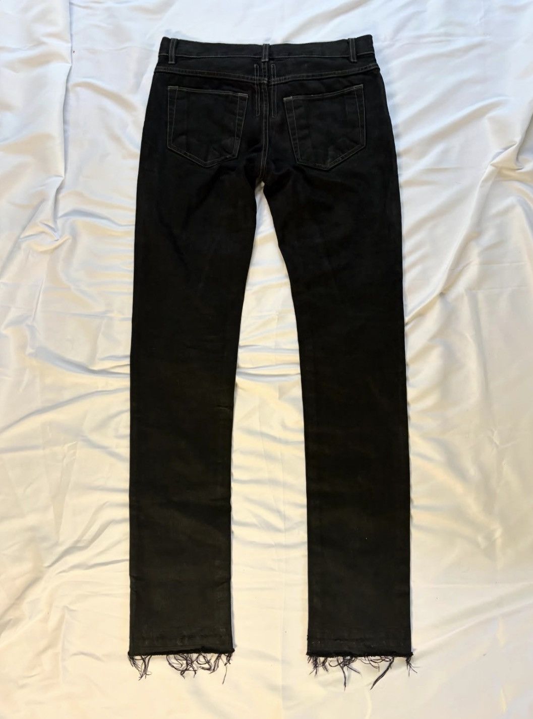 Rick Owens Drkshdw Rick Owens FW07 “Exploder” Waxed Detroit Cut Denim Size US 27 - 2 Thumbnail