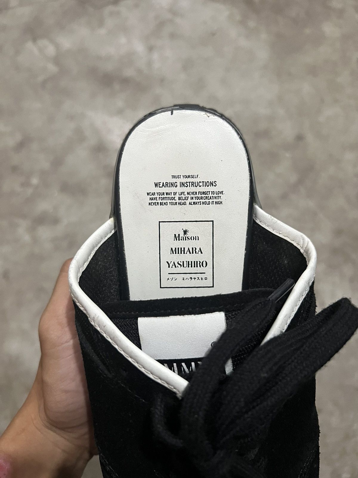 Japanese Brand × Maison MIHARA YASUHIRO MMY Maison Mihara Yasuhiro Sneaker Mules Shoes Size US 7 / EU 40 - 7 Thumbnail