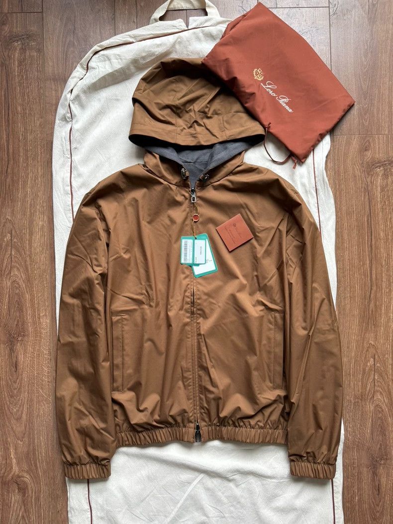 Loro Piana Loro Piana Double-sided Bomber Jacket- Size US L / EU 52-54 / 3 - 1 Thumbnail