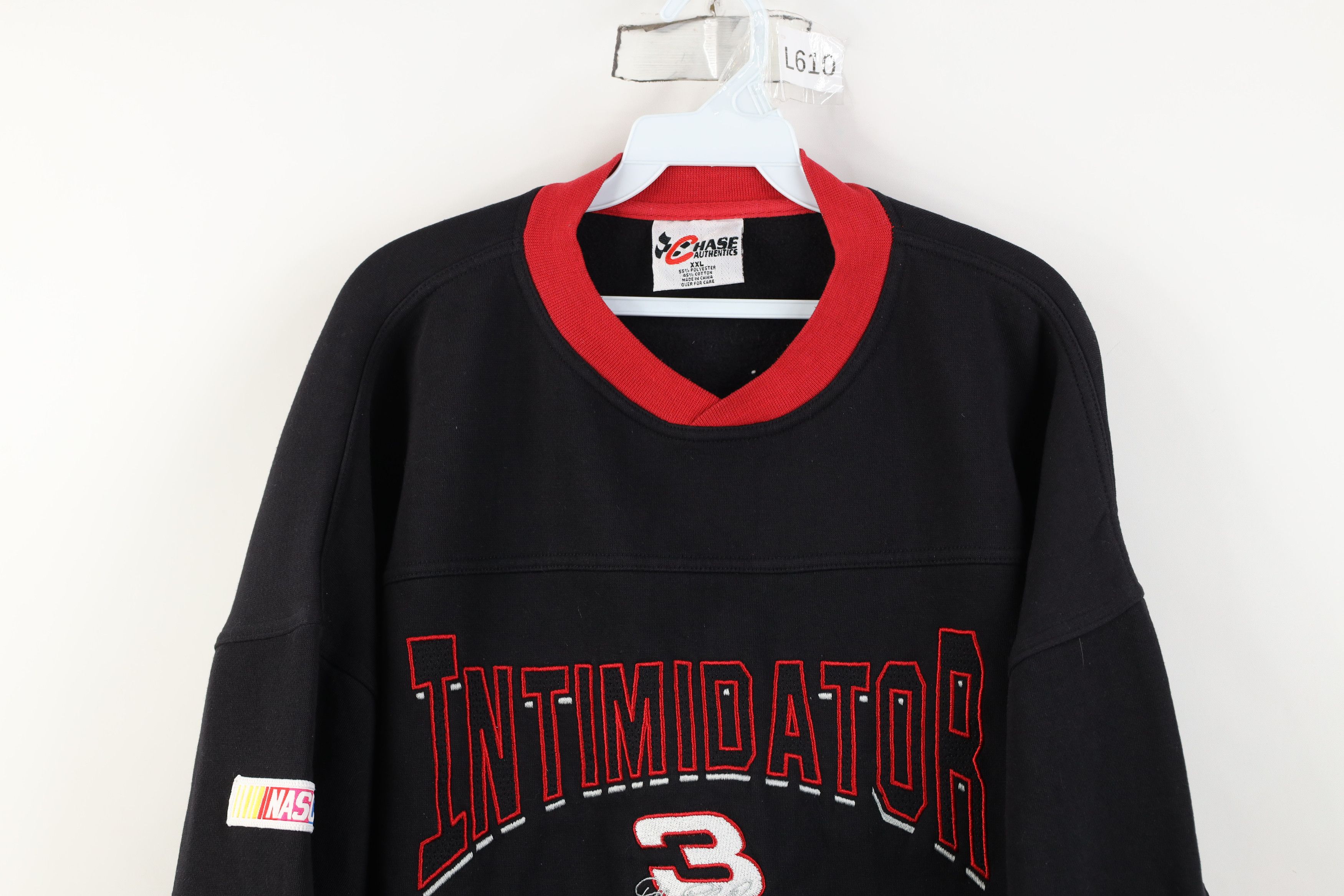 Vintage Vintage 90s NASCAR The Intimidator Racing Sweatshirt #3 Size US XXL / EU 58 / 5 - 2 Thumbnail