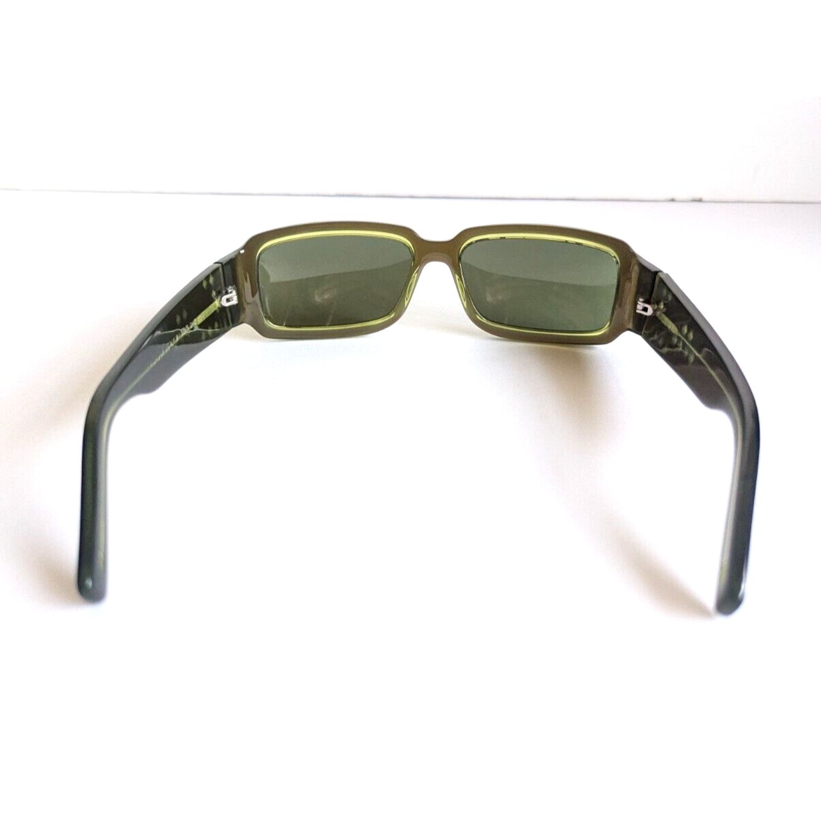 Bottega Veneta Bottega Veneta Rectangular Sunglasses Brown Moss Green $520 Size ONE SIZE - 8 Thumbnail