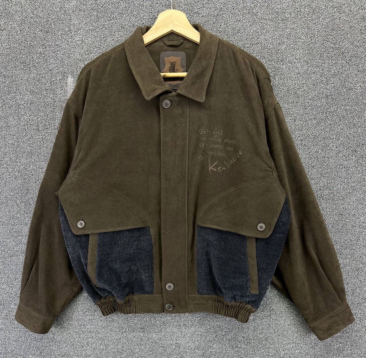 Japanese Brand Vintage Ken Valido Japanese Bomber Style Jacket Size US M / EU 48-50 / 2 - 1 Thumbnail