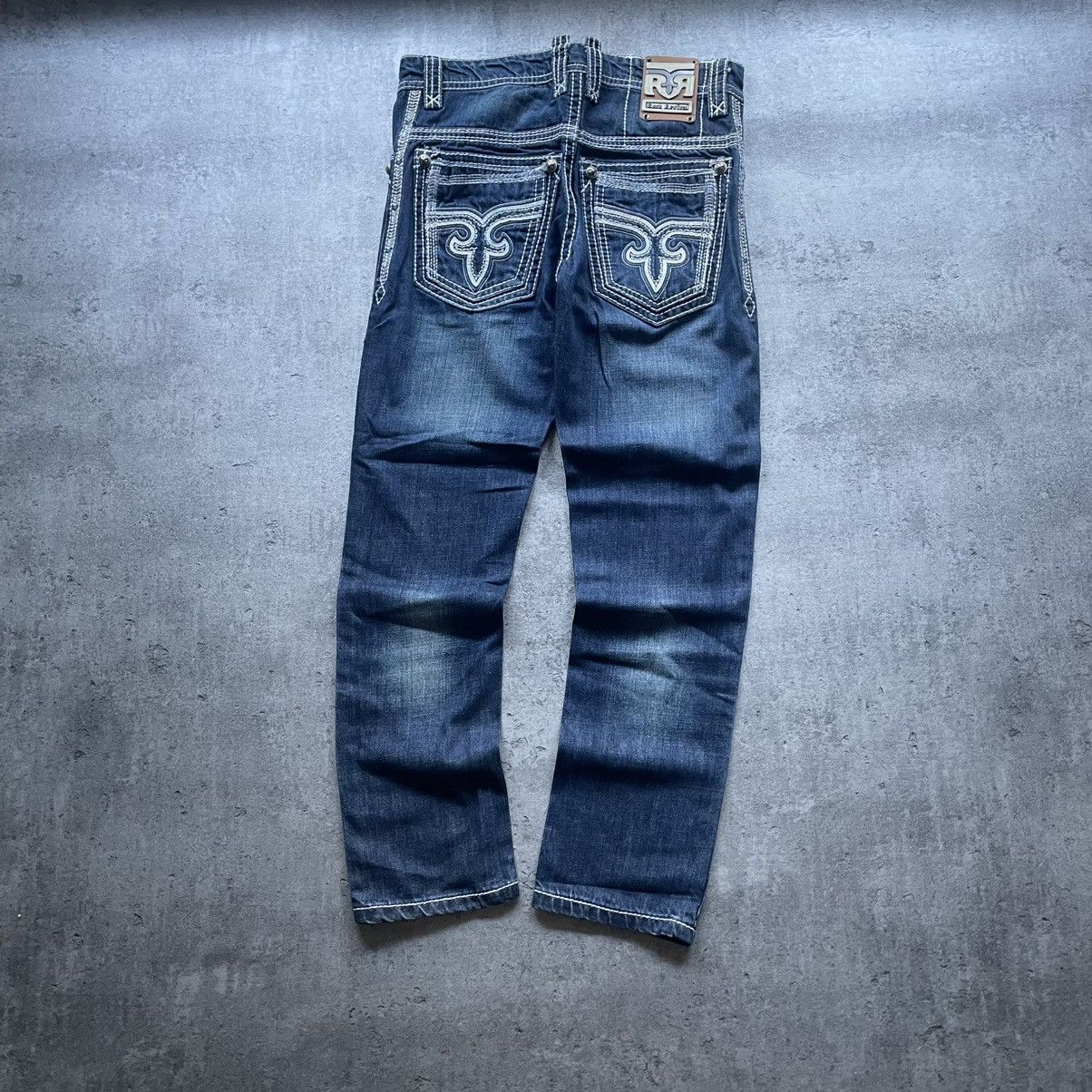 Rock Revival × True Religion NWT Rock Revival Cyrek Straight Fit Pocket Logo Pants Size US 30 / EU 46 - 1 Thumbnail