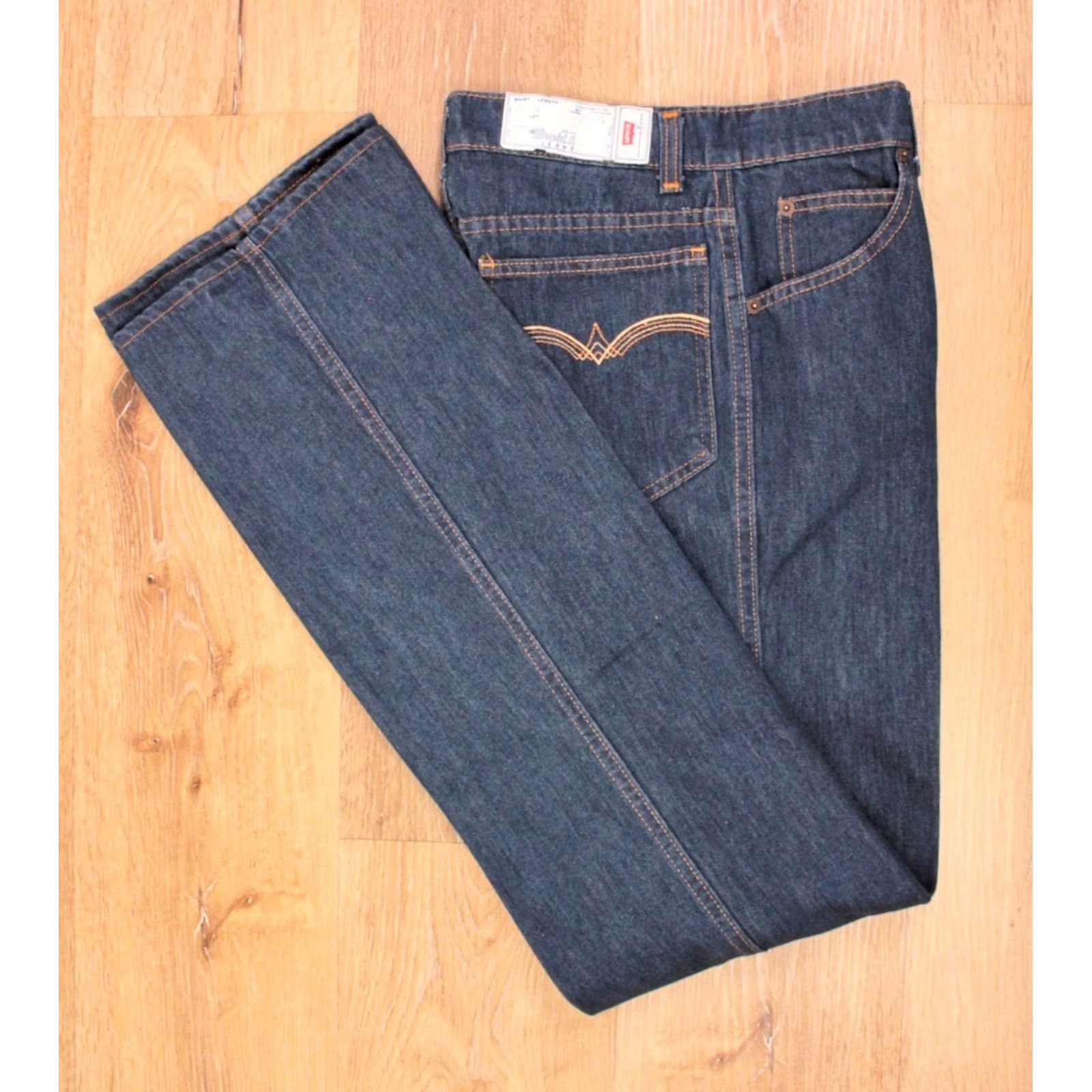 Levi's Levi's 1970s Jeans Straight Leg 28x34 Blue Mens VTG NOS Size US 28 / EU 44 - 2 Thumbnail