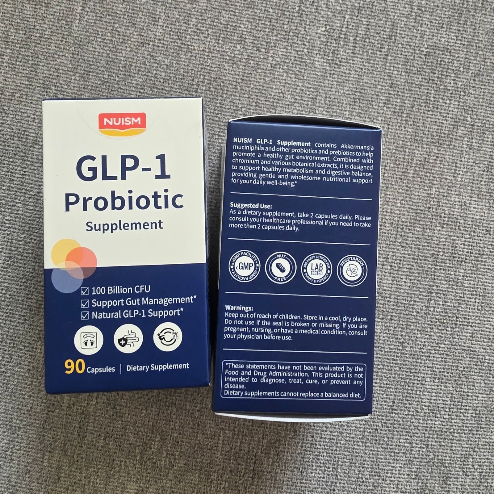 Other NIB Nuism GLP-1 Probiotic Supplement Size ONE SIZE - 2 Thumbnail