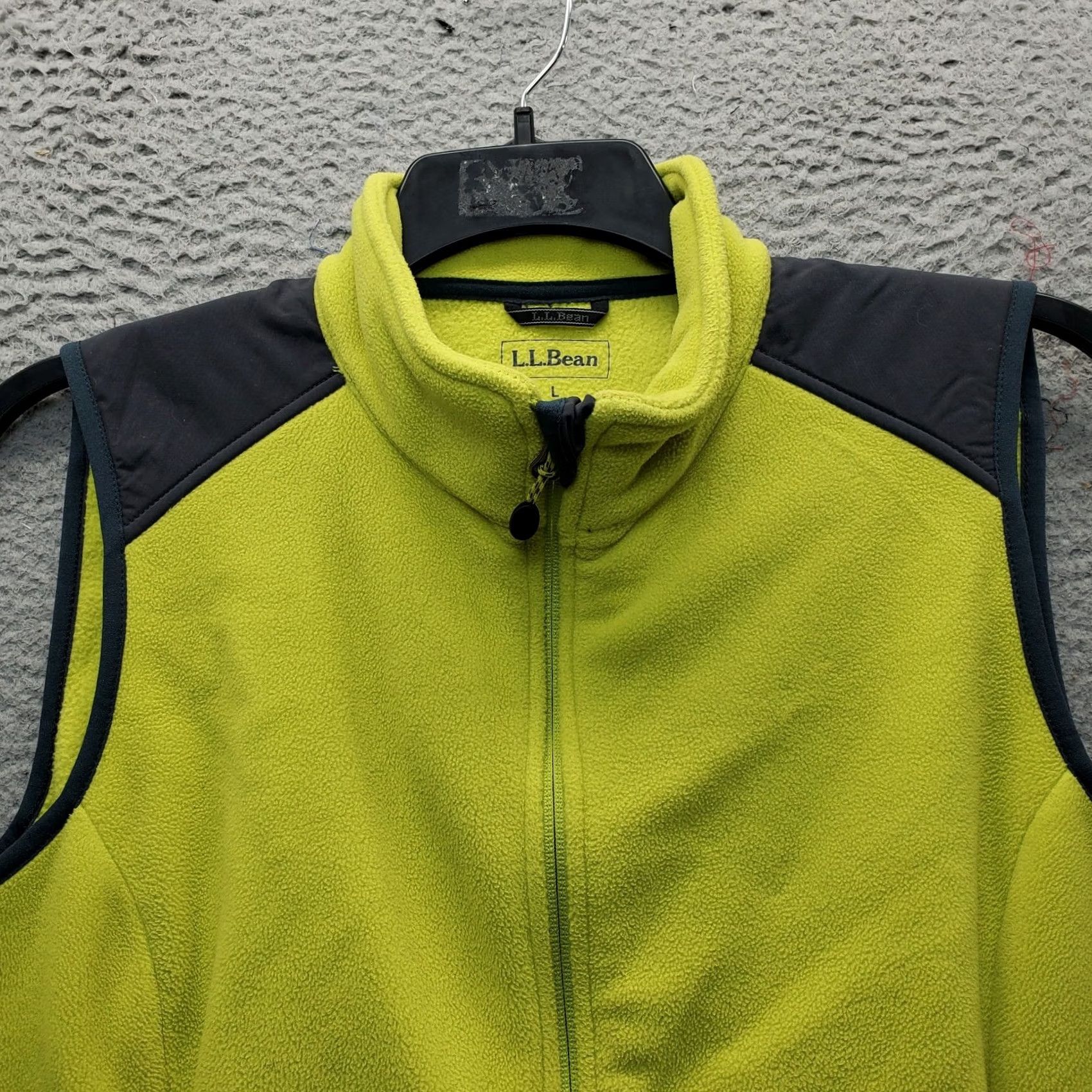 Vintage L.L. Bean Fleece Vest Womens L Yellow Polartec Sleeveless Full Zip Vest Size L / US 10 / IT 46 - 5 Thumbnail