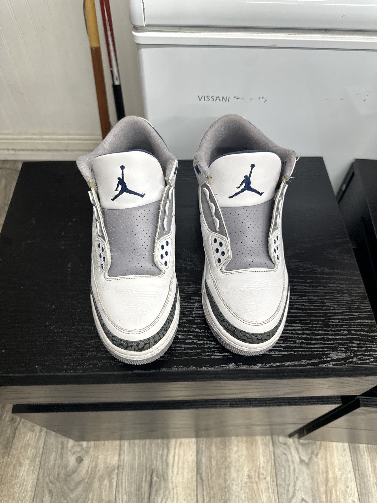 Jordan Brand Jordan 3 Retro Midnight Navy Size US 9 / EU 42 - 3 Thumbnail