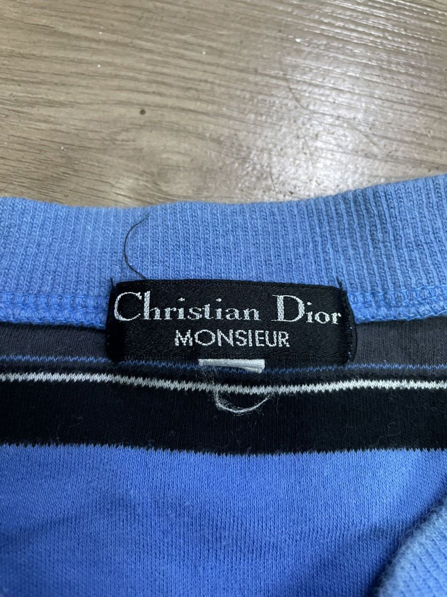 Christian Dior Monsieur Vintage christian dior striped sweatshirt Size US M / EU 48-50 / 2 - 2 Thumbnail