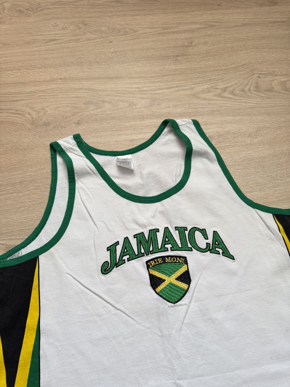 Vintage Vintage 90’s Jamaica y2k Tank Top Size US XL / EU 56 / 4 - 2 Thumbnail