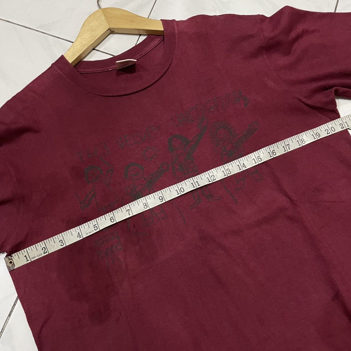 Supreme Rare Thrashed faded recolor supreme the velvet underground Size US M / EU 48-50 / 2 - 8 Thumbnail