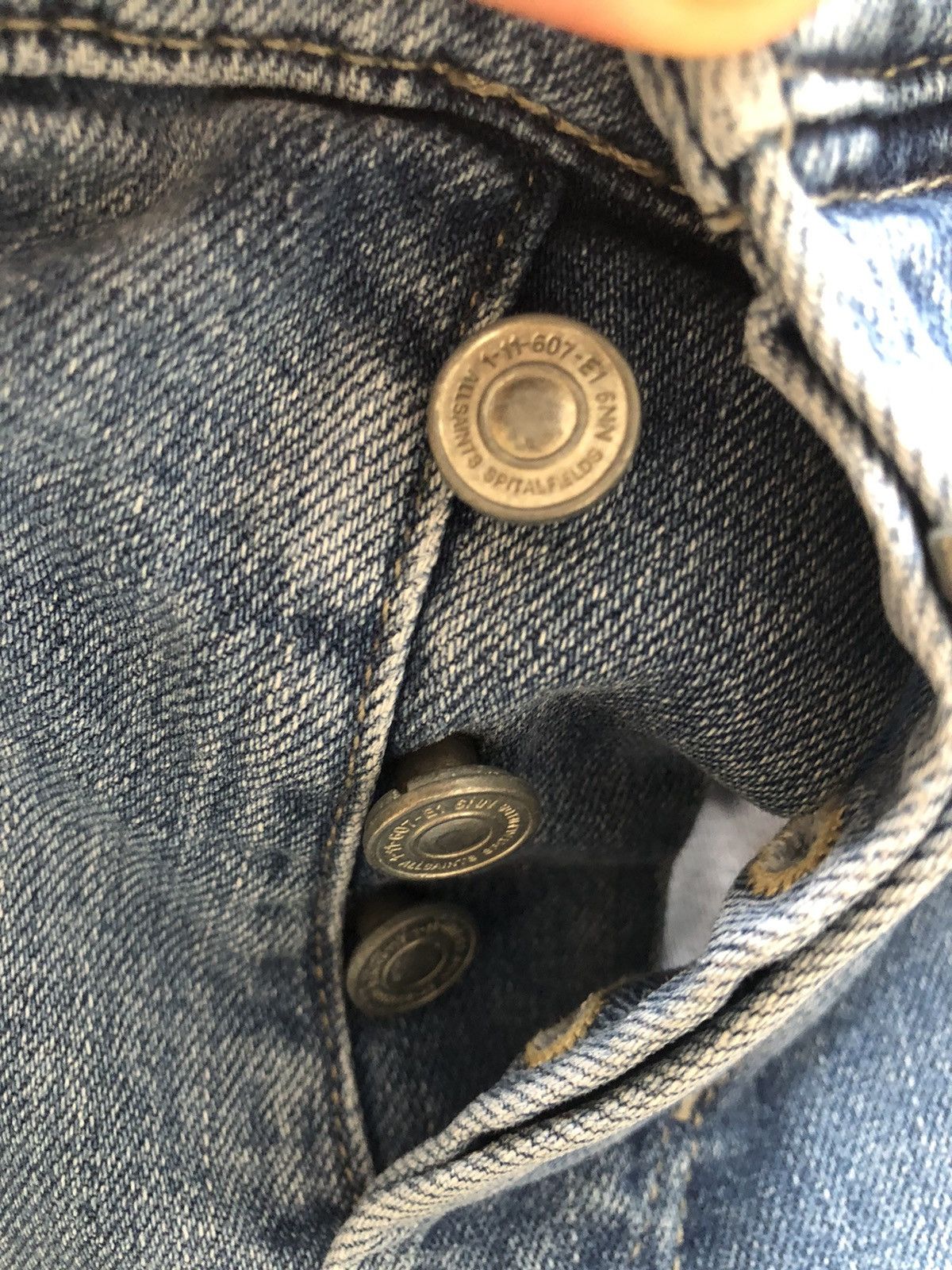 Allsaints ALL SAINTS CIGARETTE FIT VINTAGE QUALITY DENIM JEANS PANTS Size US 30 / EU 46 - 6 Thumbnail