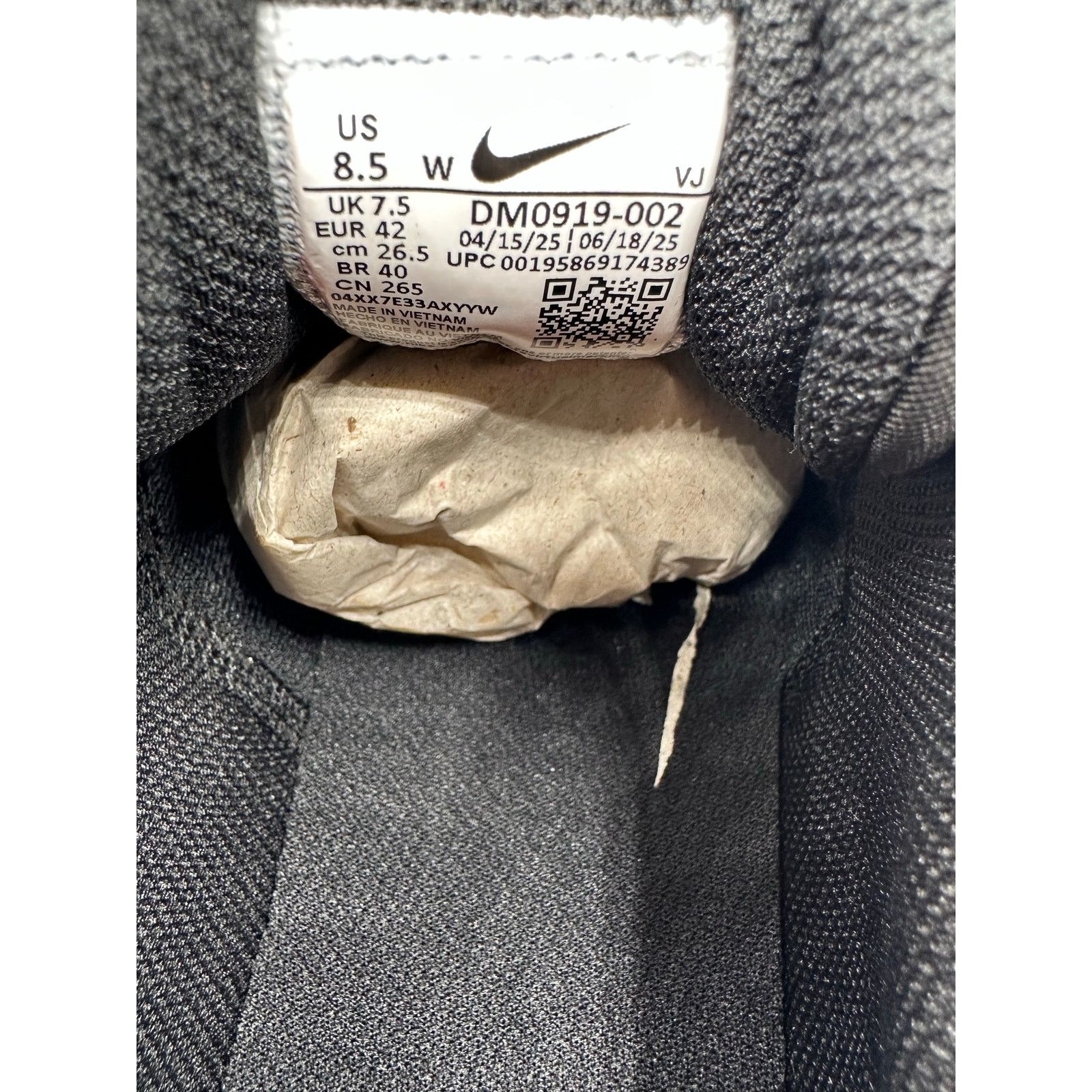 Nike Nike Downshifter 12 Extra Wide “Black Particle Grey” Size US 8.5 / EU 41-42 - 7 Thumbnail