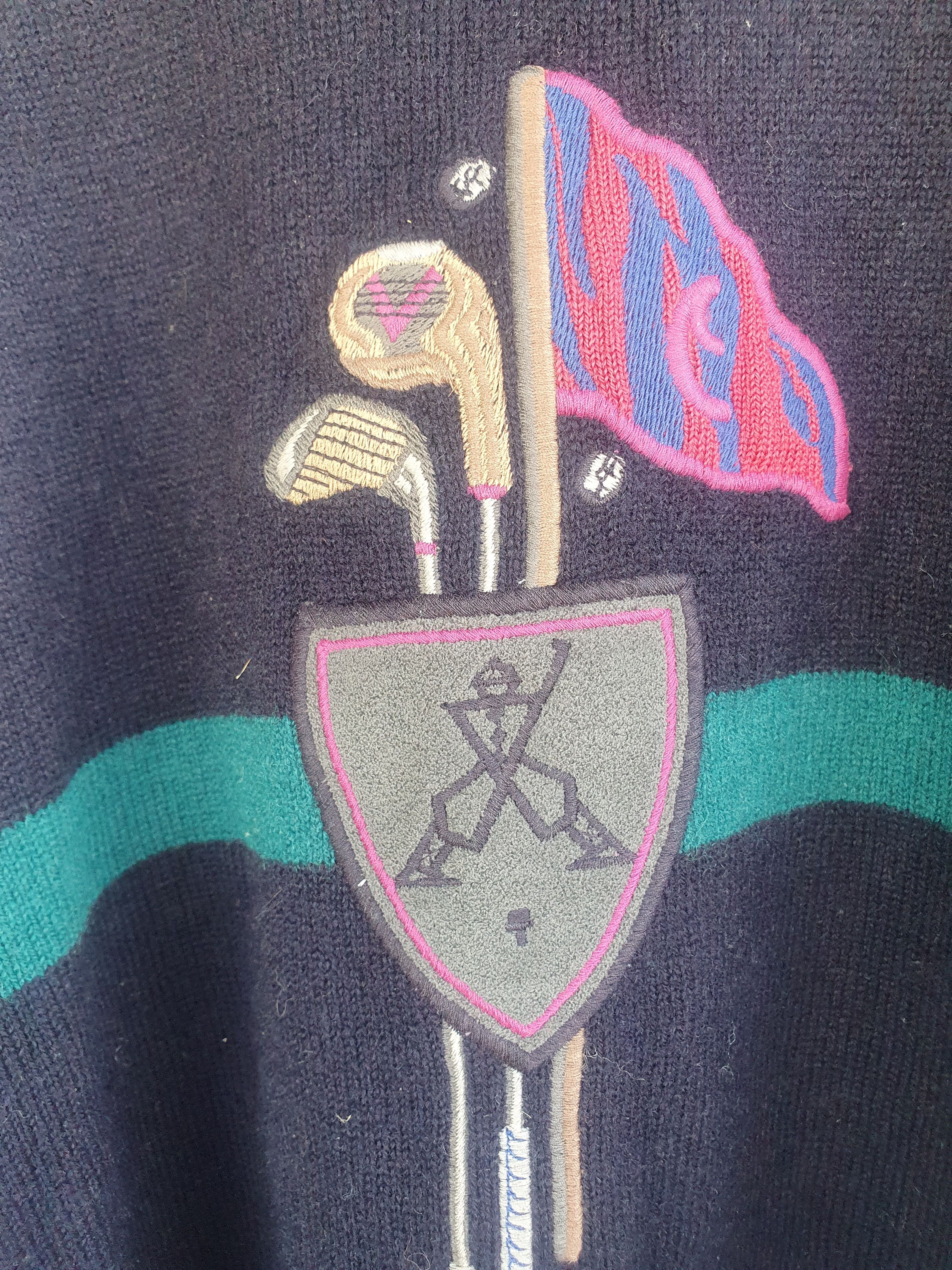 Pringle Of Scotland Pringle Of Scotland Nick Faldo Golf Wool Sweater sz M Size US M / EU 48-50 / 2 - 8 Thumbnail