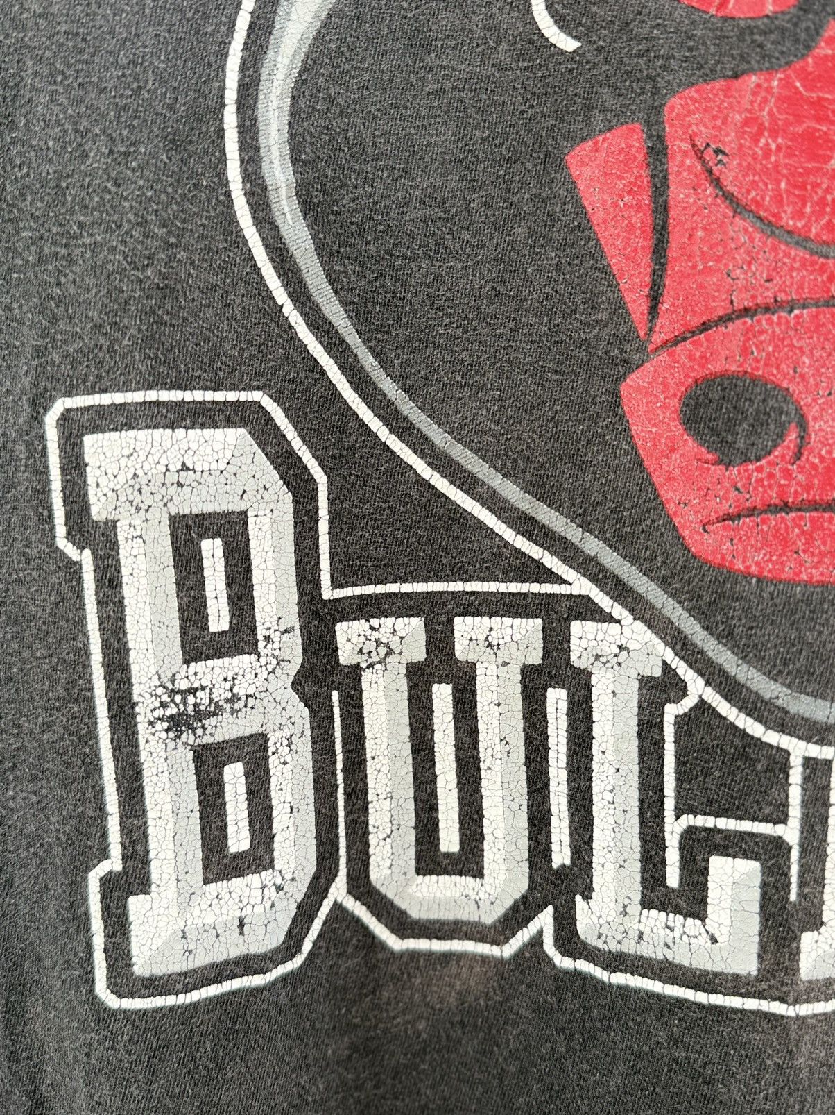 Rap Tees Thrashed Vintage Street Bullies 23 Distressed Sun Faded Tee Size US XL / EU 56 / 4 - 5 Thumbnail