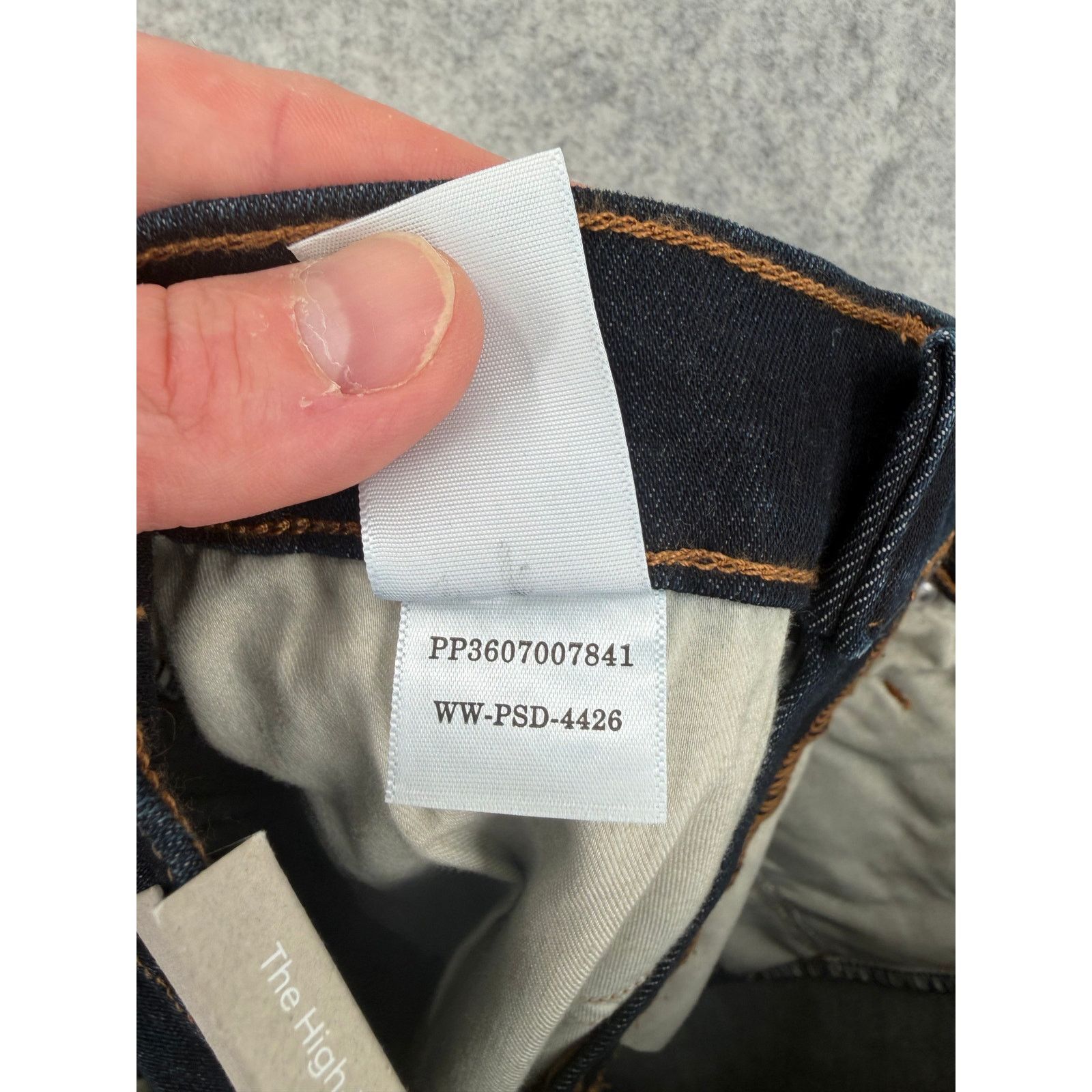 Everlane NWT Everlane Authentic Stretch High-Rise Indigo Skinny Jeans Size 24" / US 00 / IT 34 - 10 Thumbnail