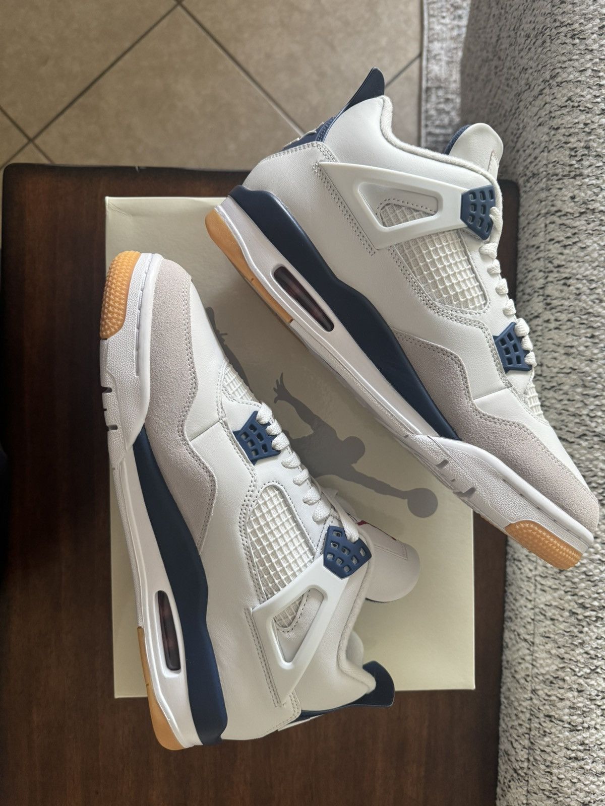 Nike SB SB Jordan 4 Navy Size US 11 / EU 44 - 2 Thumbnail