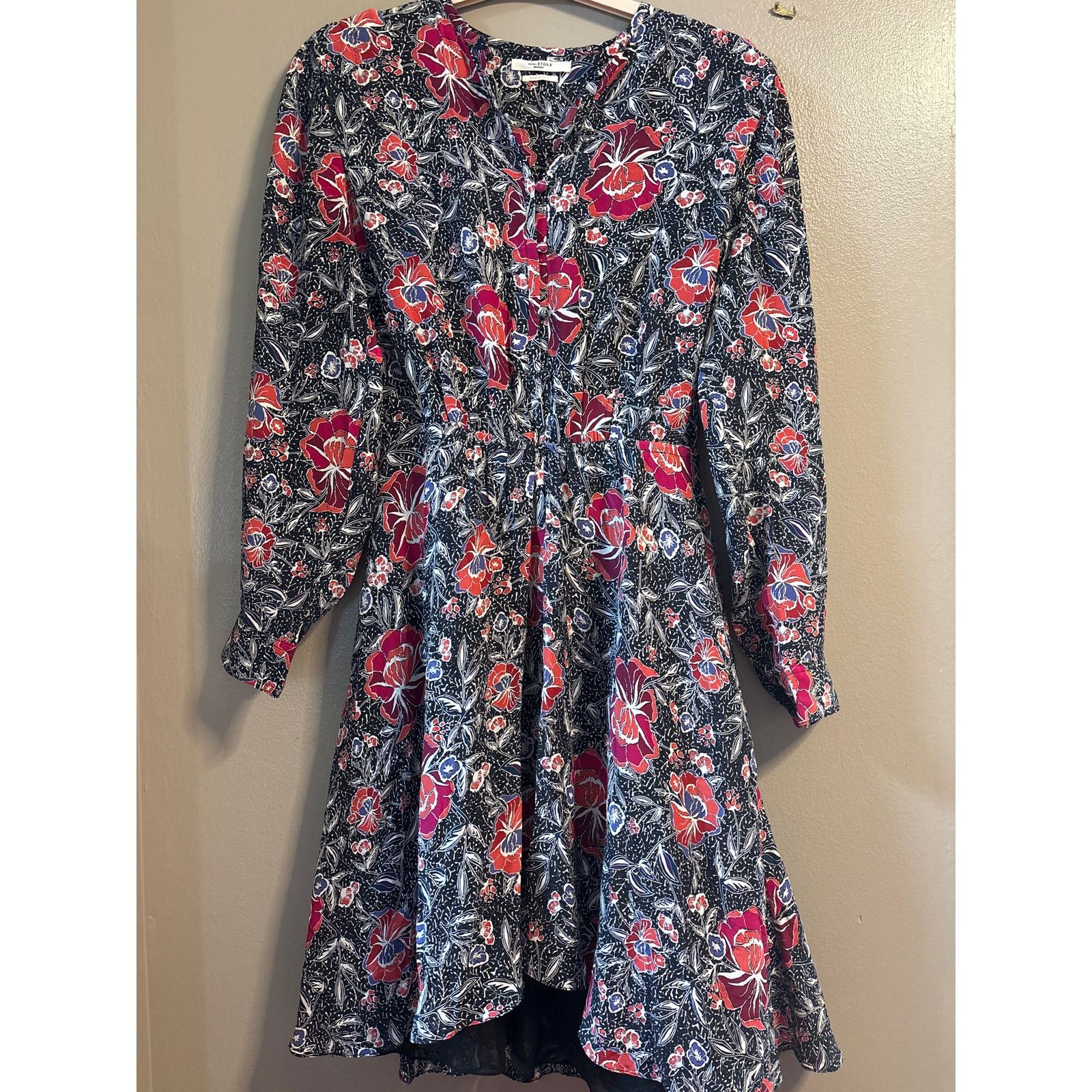Isabel Marant Isabel Marant Etoile Dress Sz 38/ 6 Yandra Silk Floral Dress Size M / US 6-8 / IT 42-44 - 3 Thumbnail