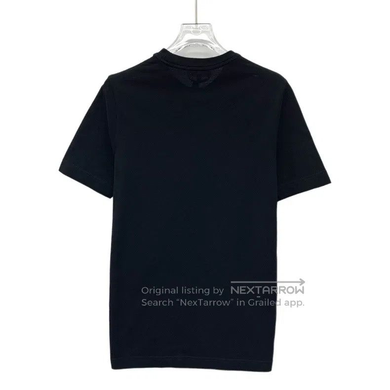 Hermes Hermes Black H-letter embroidered cotton short-sleeved T-s Size US XS / EU 42 / 0 - 2 Thumbnail