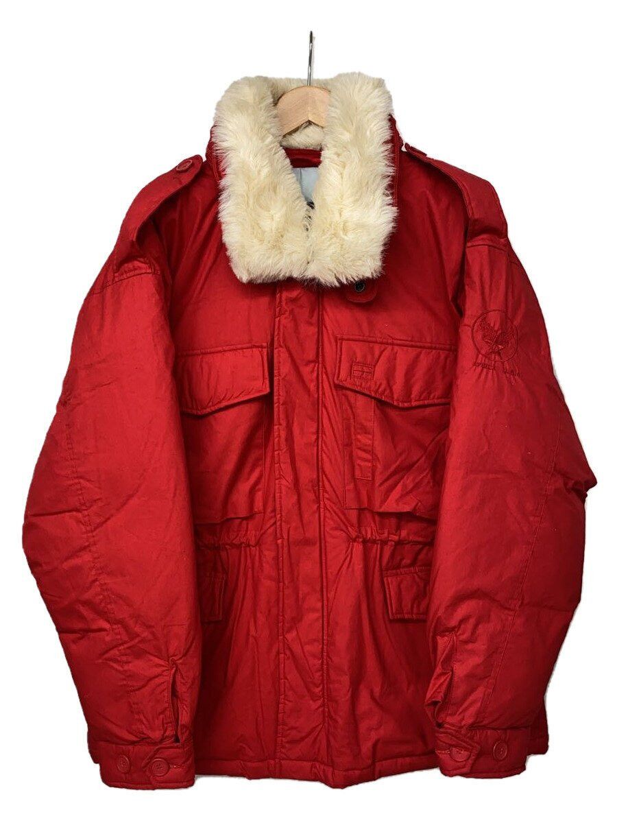 Avirex Avirex Waterproof Field Coat Fur Collar Plain Cotton Red Size US L / EU 52-54 / 3 - 1 Thumbnail