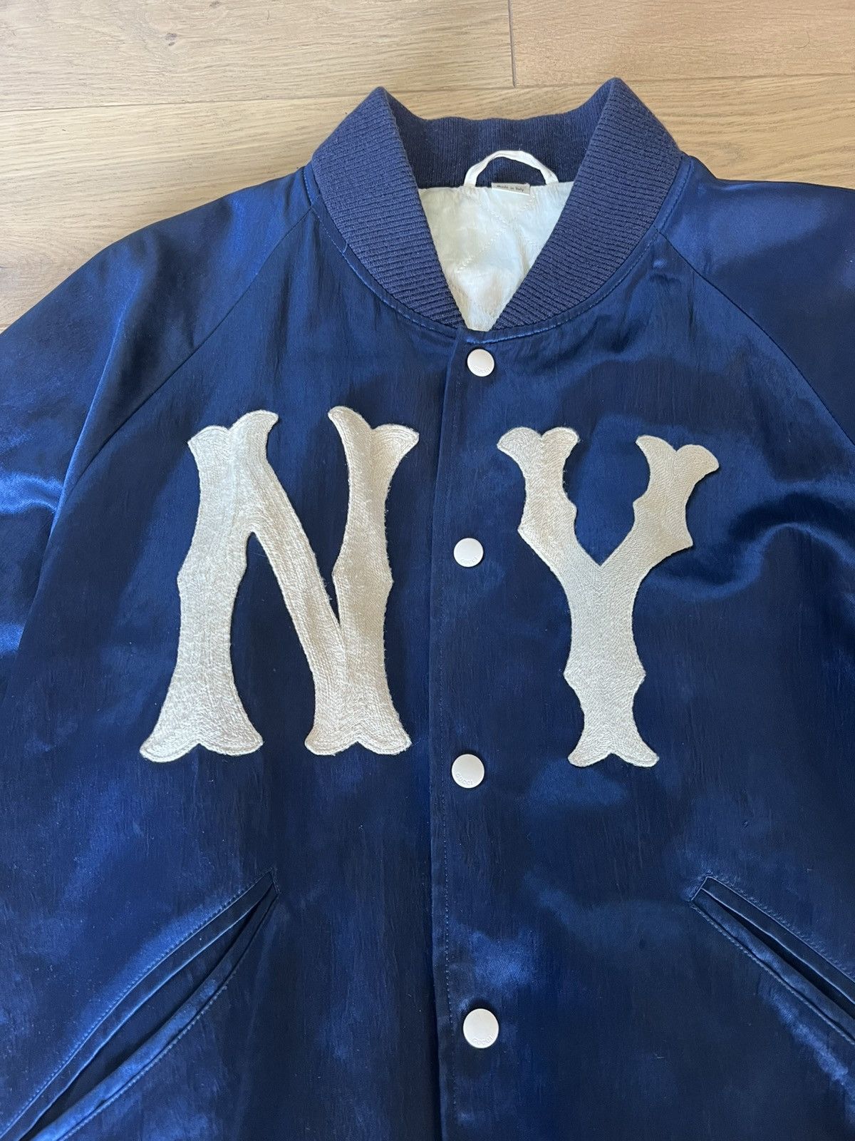 Gucci Gucci x New York Yankees Bomber Size US L / EU 52-54 / 3 - 3 Thumbnail