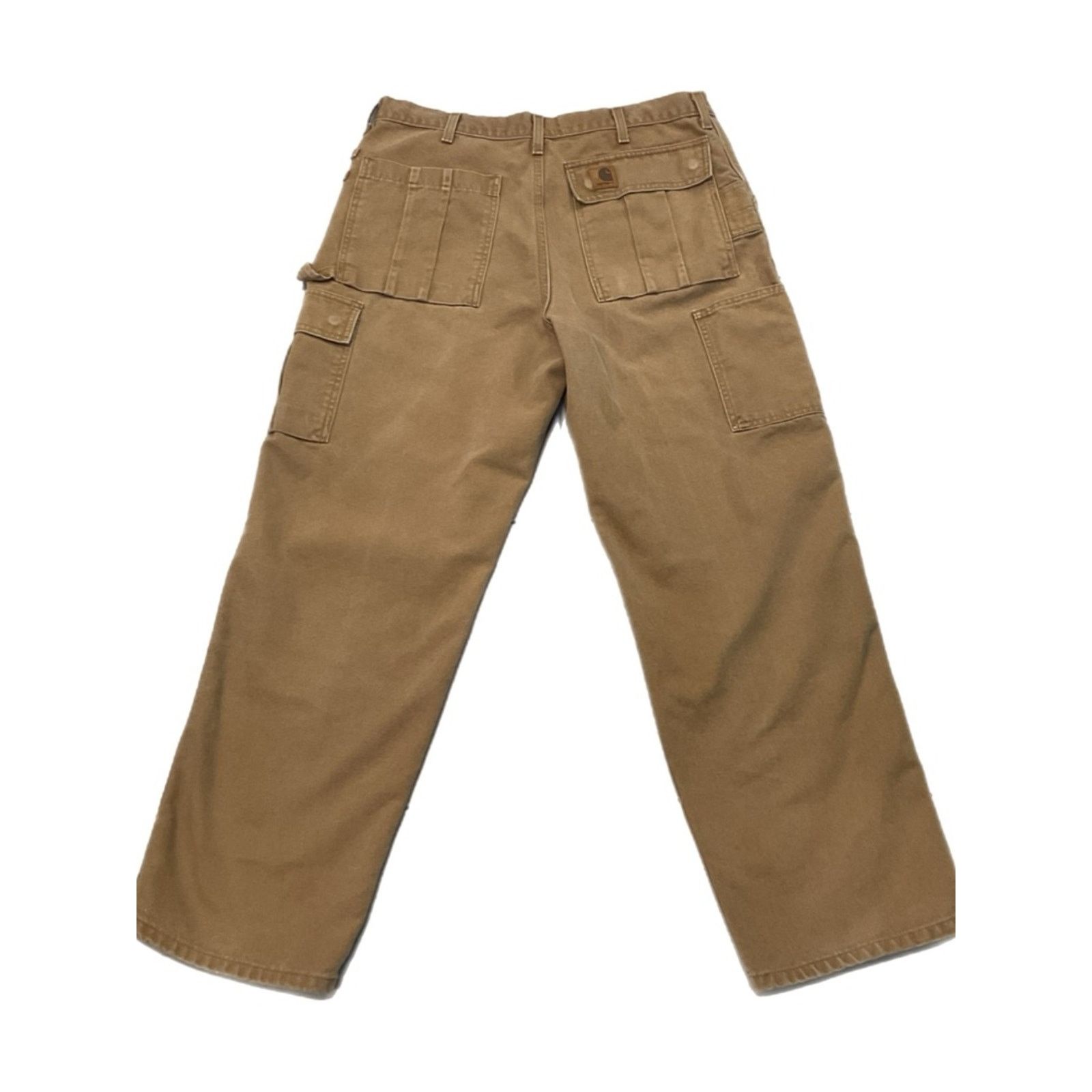 Carhartt Carhartt Heavy Duty Workwear Tan pants Size US 36 / EU 52 - 2 Thumbnail