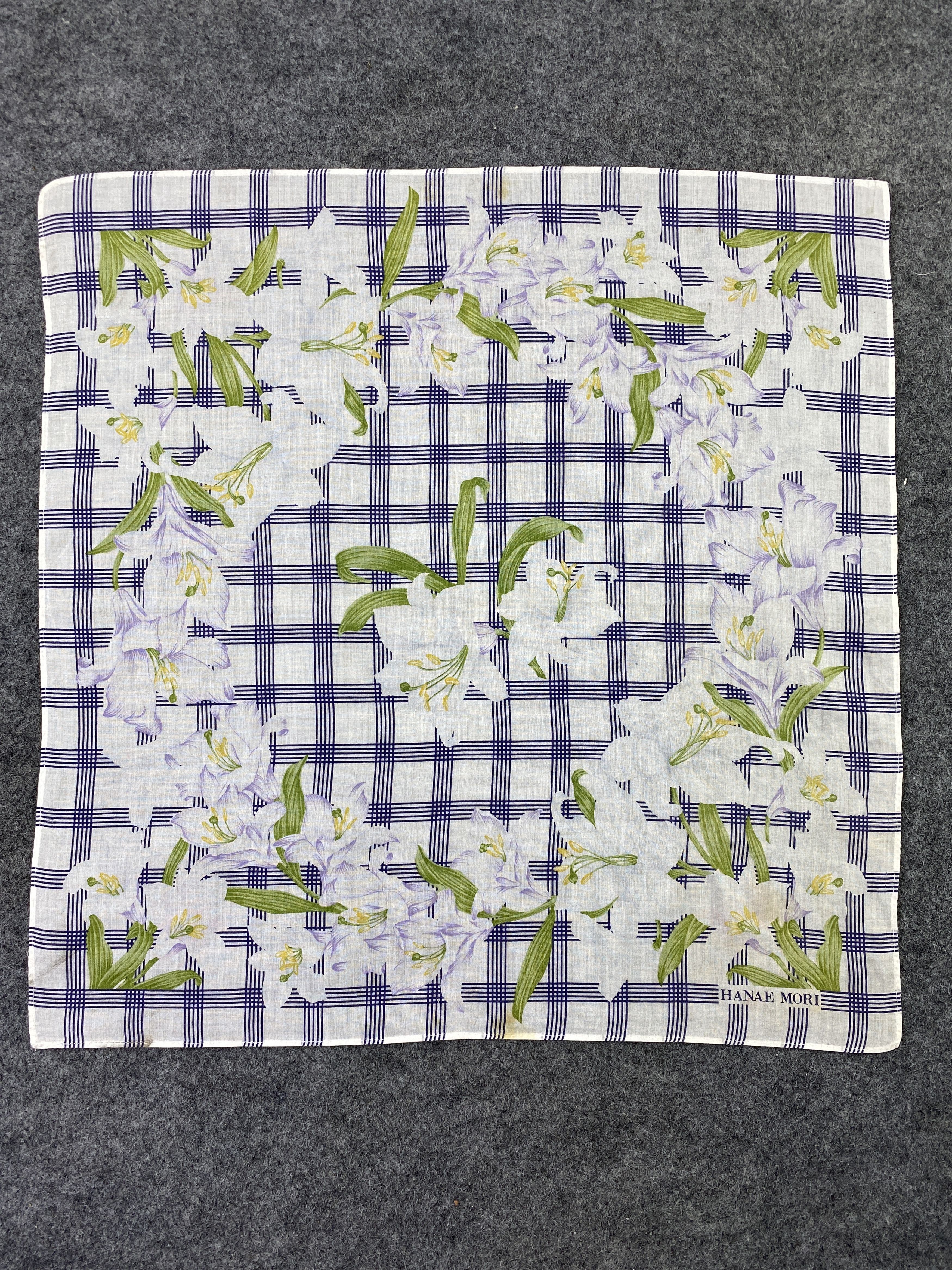 Hanae Mori Hanae Mori Handkerchief / Bandana / Neckerchief-B274 Size ONE SIZE - 3 Thumbnail