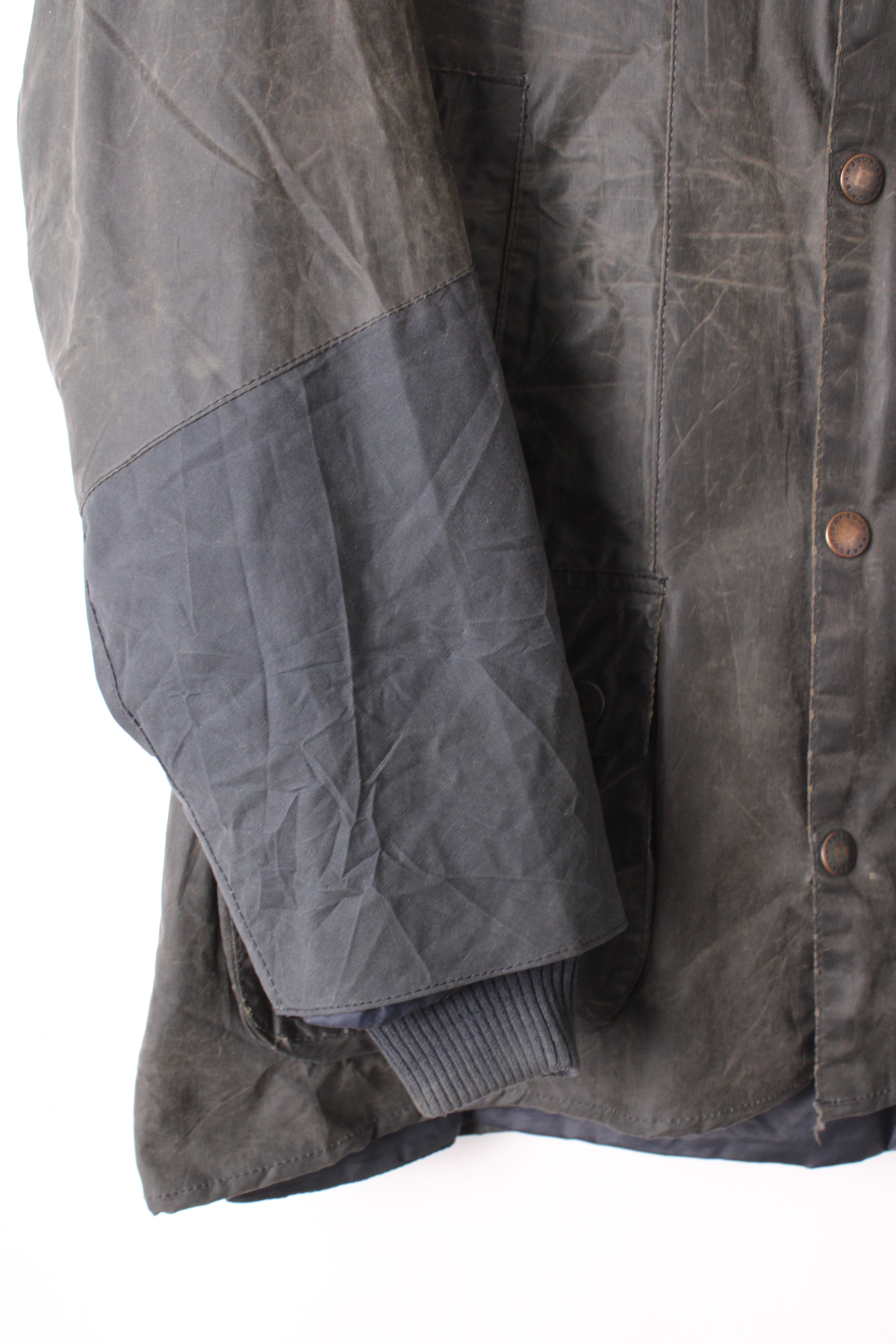 Barbour Barbour Bedale Wax Jacket Grey C44 Medium Large Size US M / EU 48-50 / 2 - 4 Thumbnail