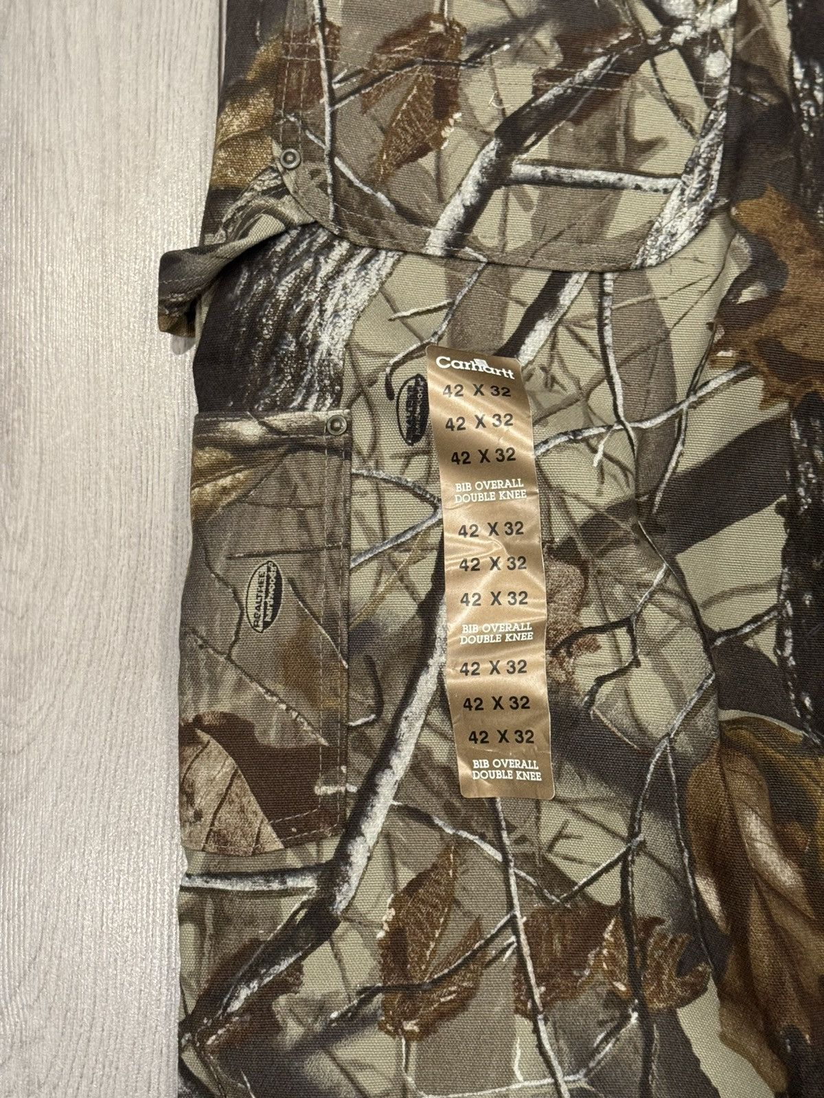 Carhartt Carhartt Real Tree Camo Bib Overalls Mens Size 42x32 NWOT Size US 42 / EU 58 - 12 Thumbnail