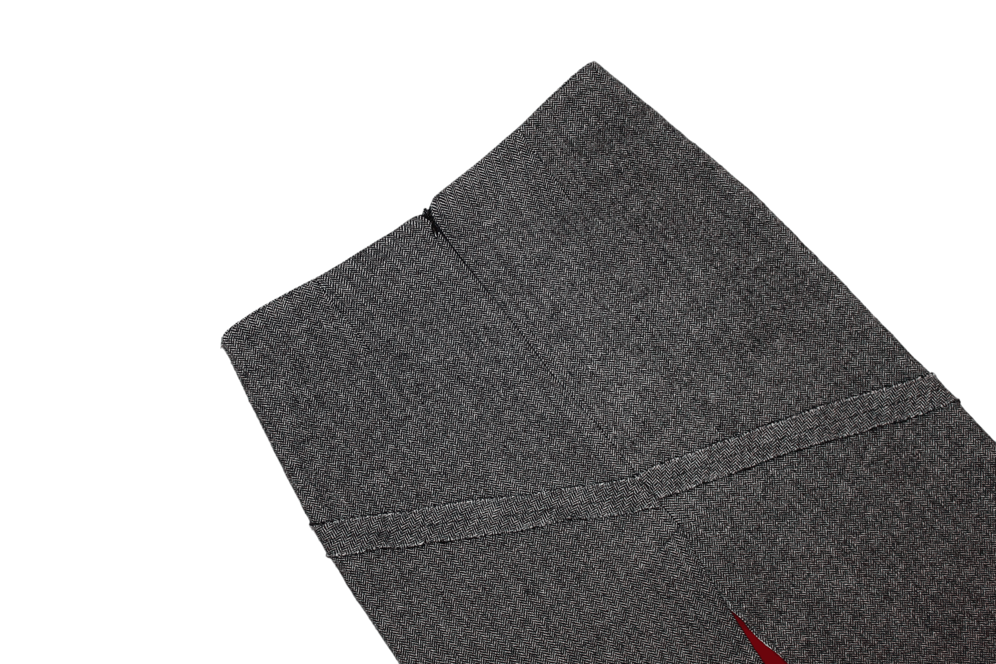 Andy Warhol 🔥Andy Warhol x Cultura Italy Crosses Cut Herringbone Skirt Size 32" / US 10 / IT 46 - 10 Thumbnail
