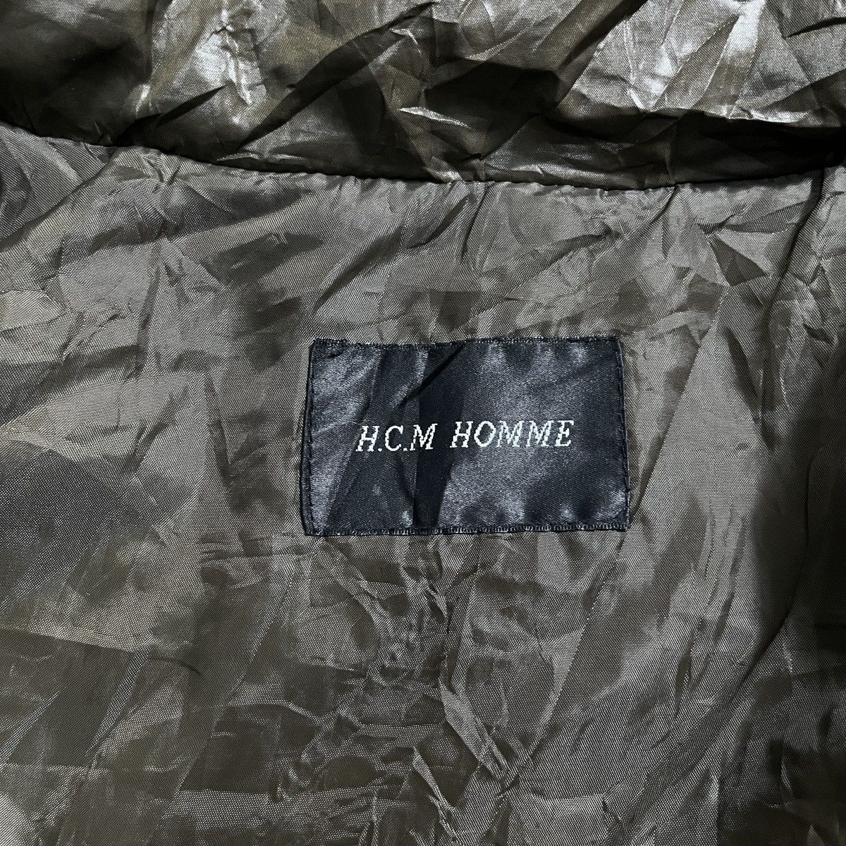 If Six Was Nine × Japanese Brand × Le Grande Bleu (L.G.B.) H.C.M HOMME - 2000's Style Fur Metalic Brown Bomber Jacket Size US L / EU 52-54 / 3 - 11 Thumbnail