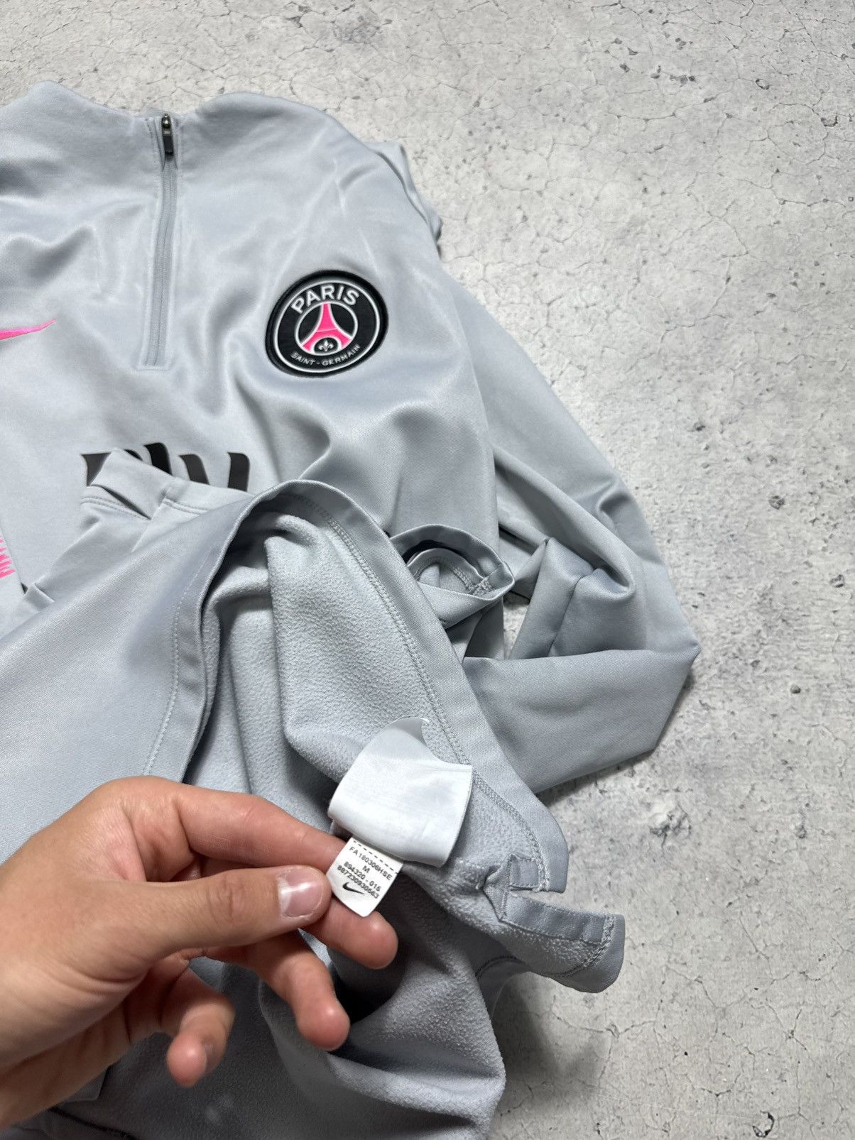 Nike Nike FC PSG Paris Saint Germain Soccer Jersey Long Sleeve Size US M / EU 48-50 / 2 - 7 Thumbnail