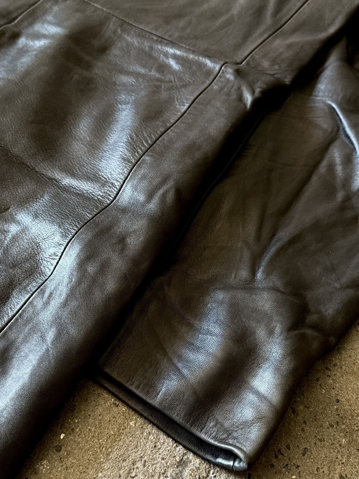 Gucci × Tom Ford Archive Gucci - Tom Ford - Lamb Skin - Leather Coat Size US M / EU 48-50 / 2 - 15 Thumbnail