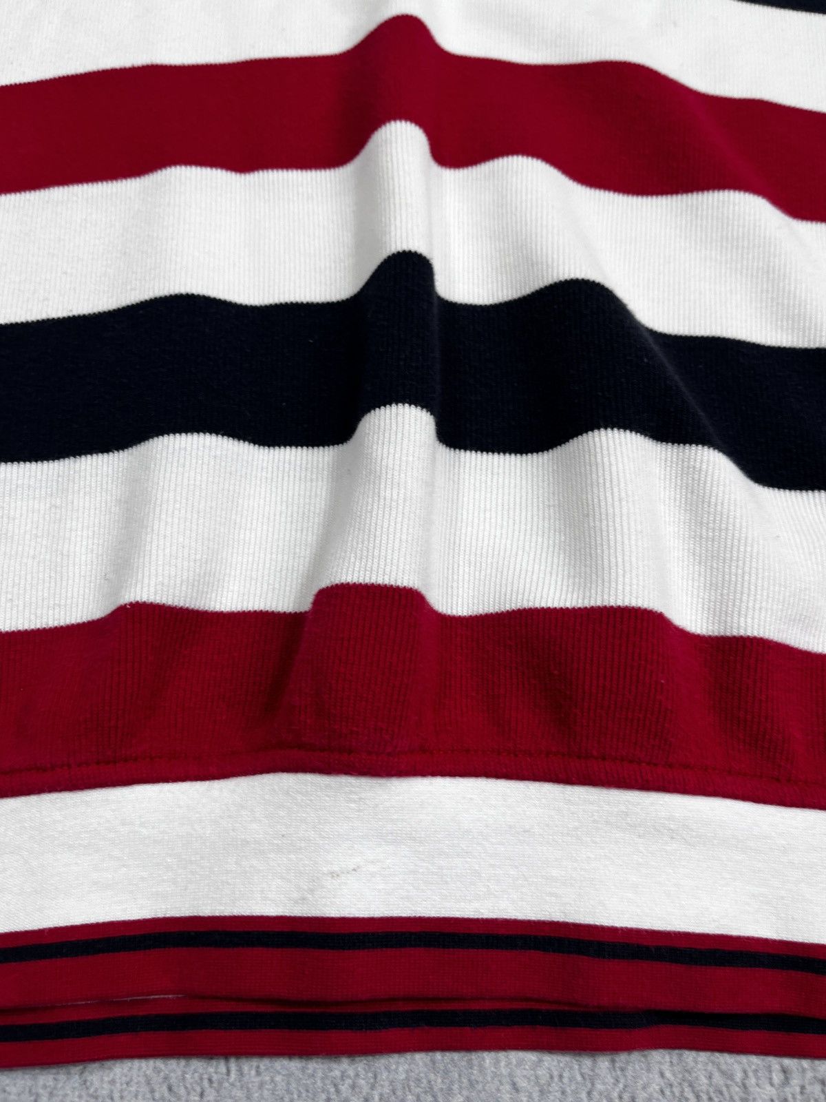 Pierre Cardin Vintage Y2K Pierre Cardin striped zip polo oldmoney style S Size US S / EU 44-46 / 1 - 8 Thumbnail