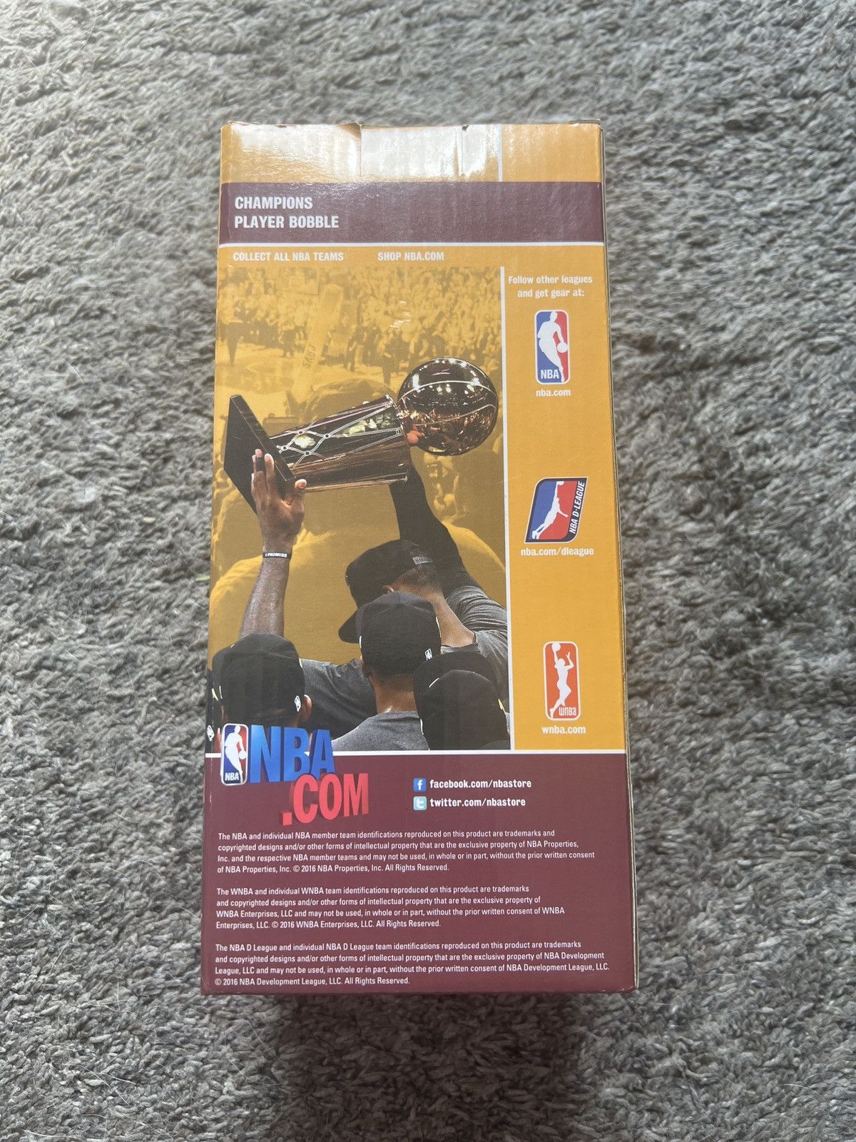 NBA 2016 NBA Cleveland Cavaliers J.R. Smith Champ Bobble Size ONE SIZE - 2 Thumbnail