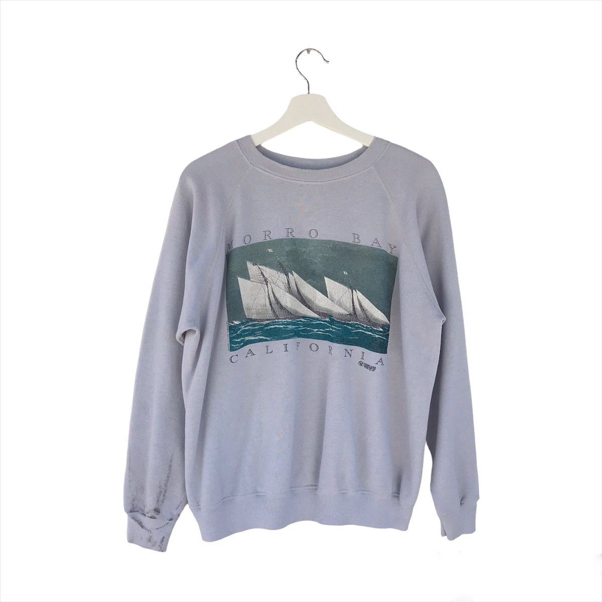 Japanese Brand × Vintage Vintage MORRO BAY CALIFORNIA crewneck sweatshirt Size US M / EU 48-50 / 2 - 1 Thumbnail
